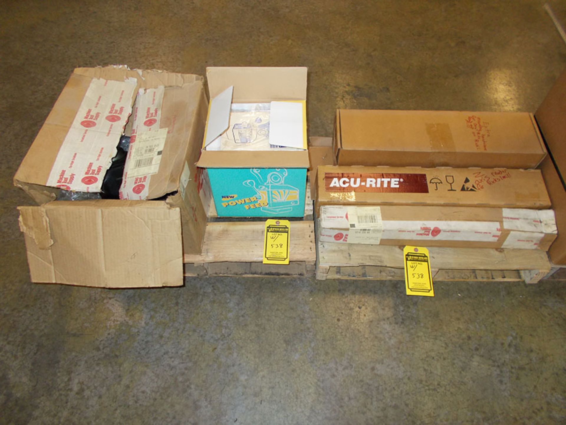 (3) PALLETS OF BRIDGEPORT PARTS - Image 2 of 2