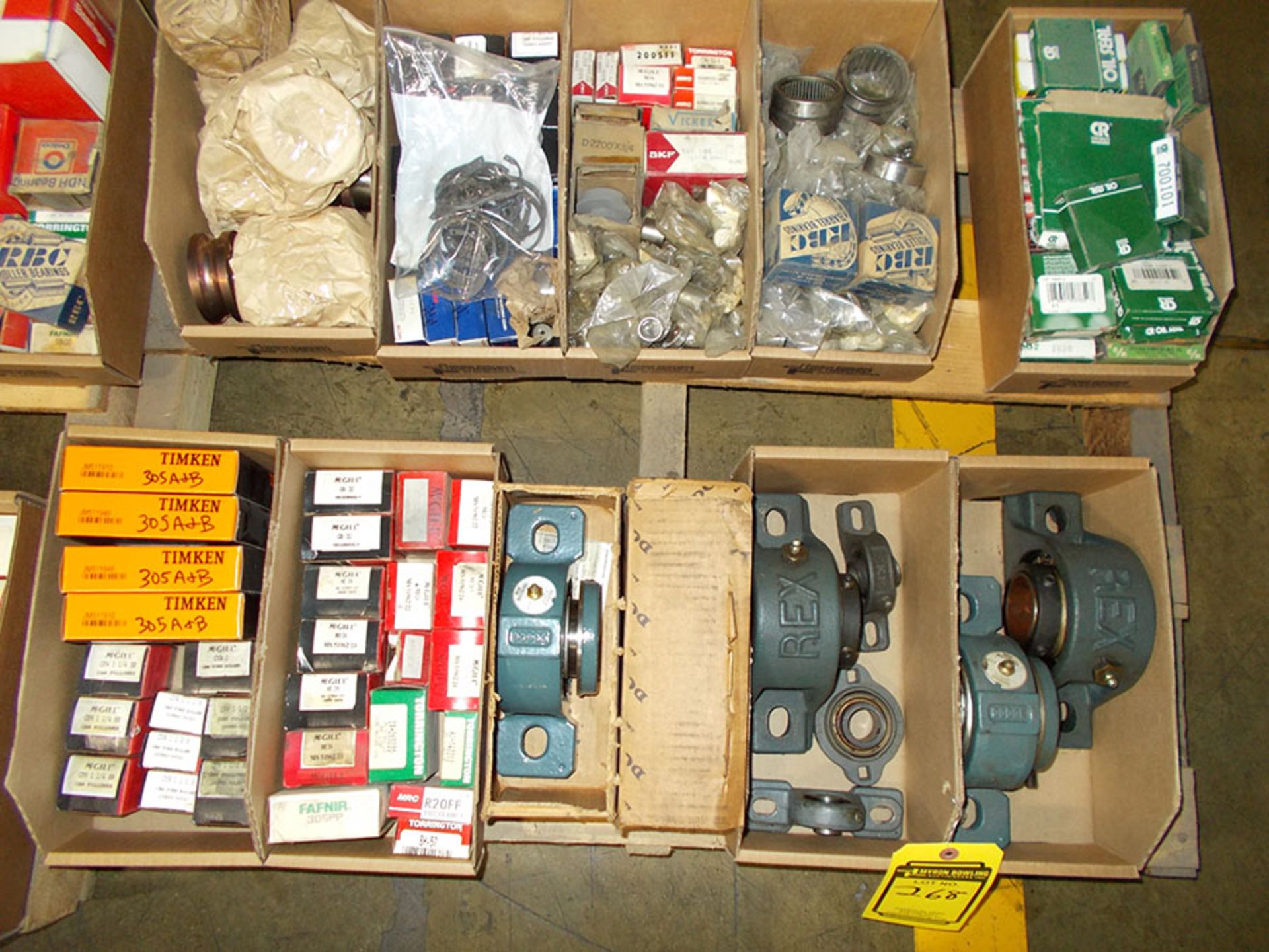 (3) PALLETS OF ASSORTED BEARINGS - Image 3 of 3