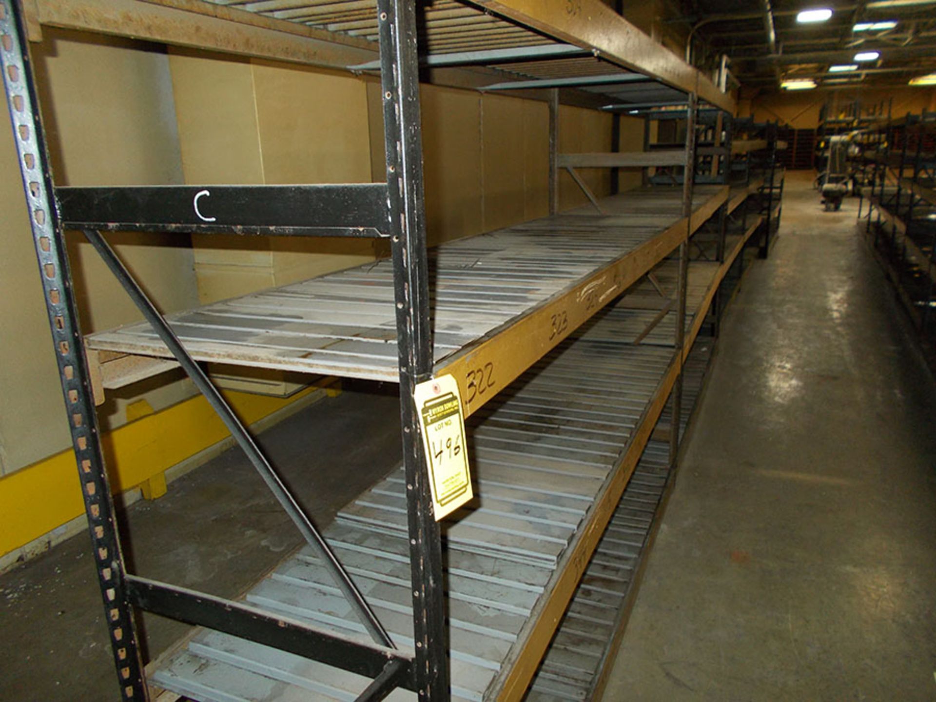 (6) SECTIONS OF ASSORTED SHELVING - Image 3 of 3