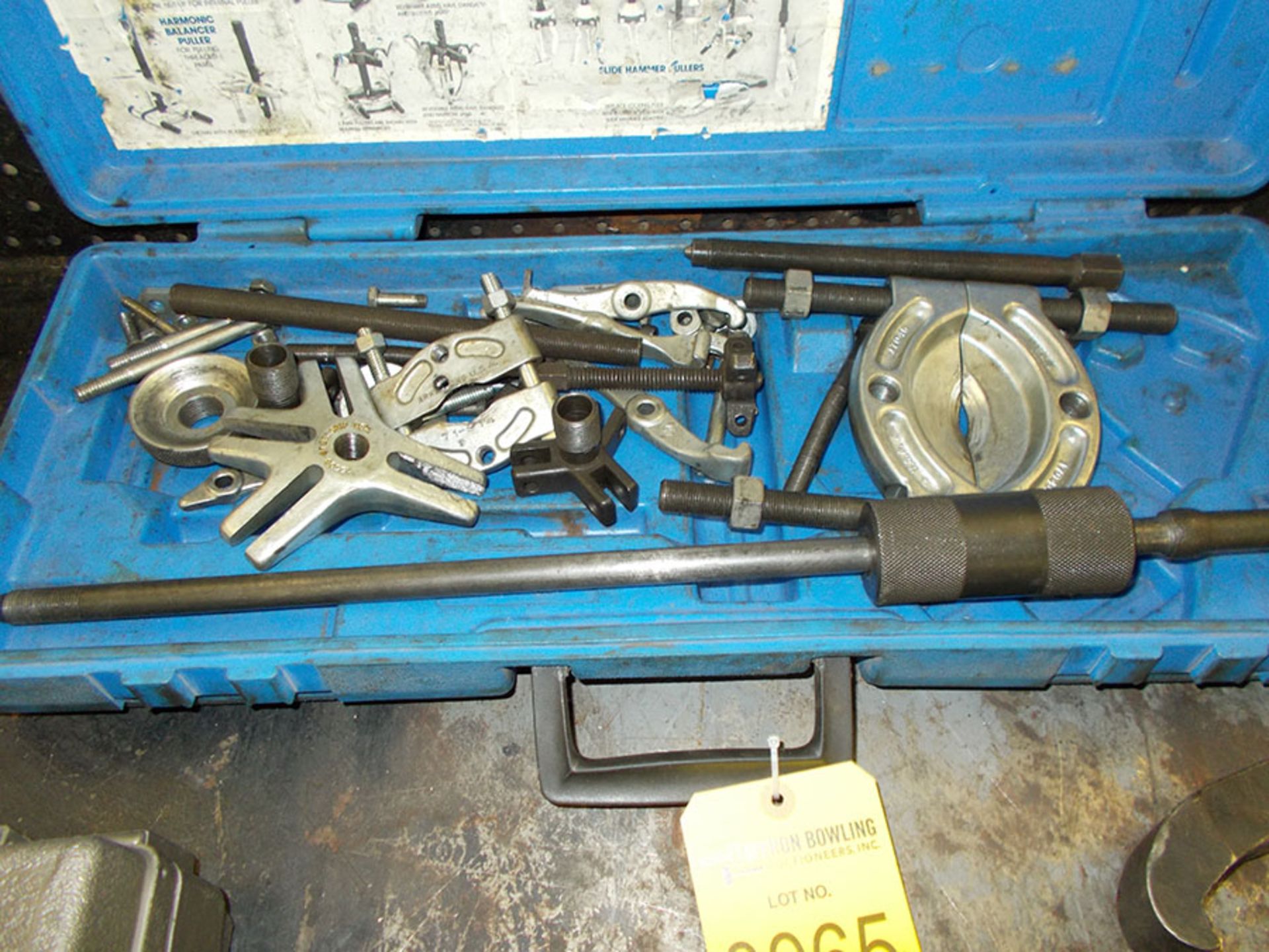 BOX OF ASSORTED PULLERS