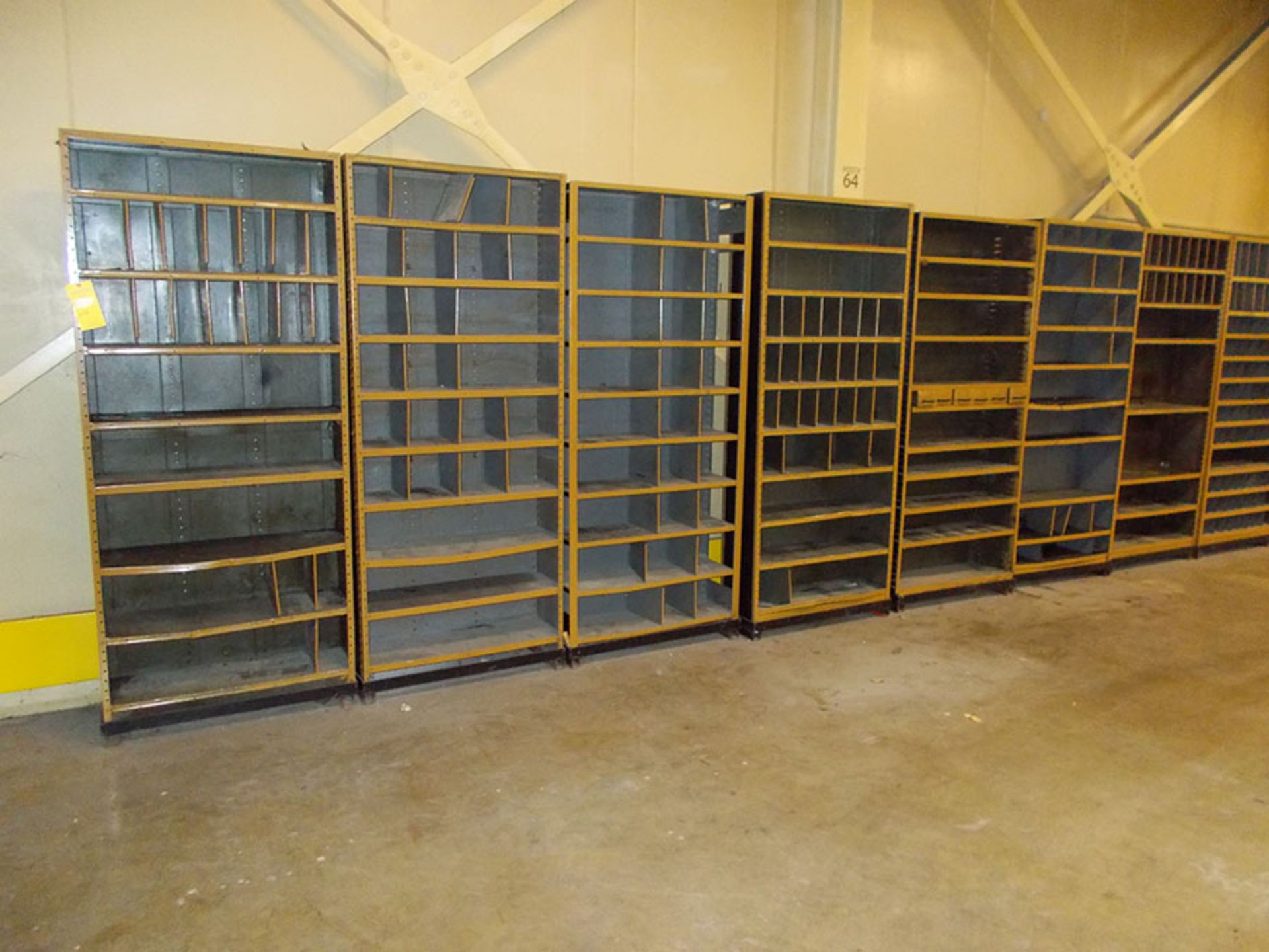 (15) UNITS OF ASSORTED SIZE SHELVING