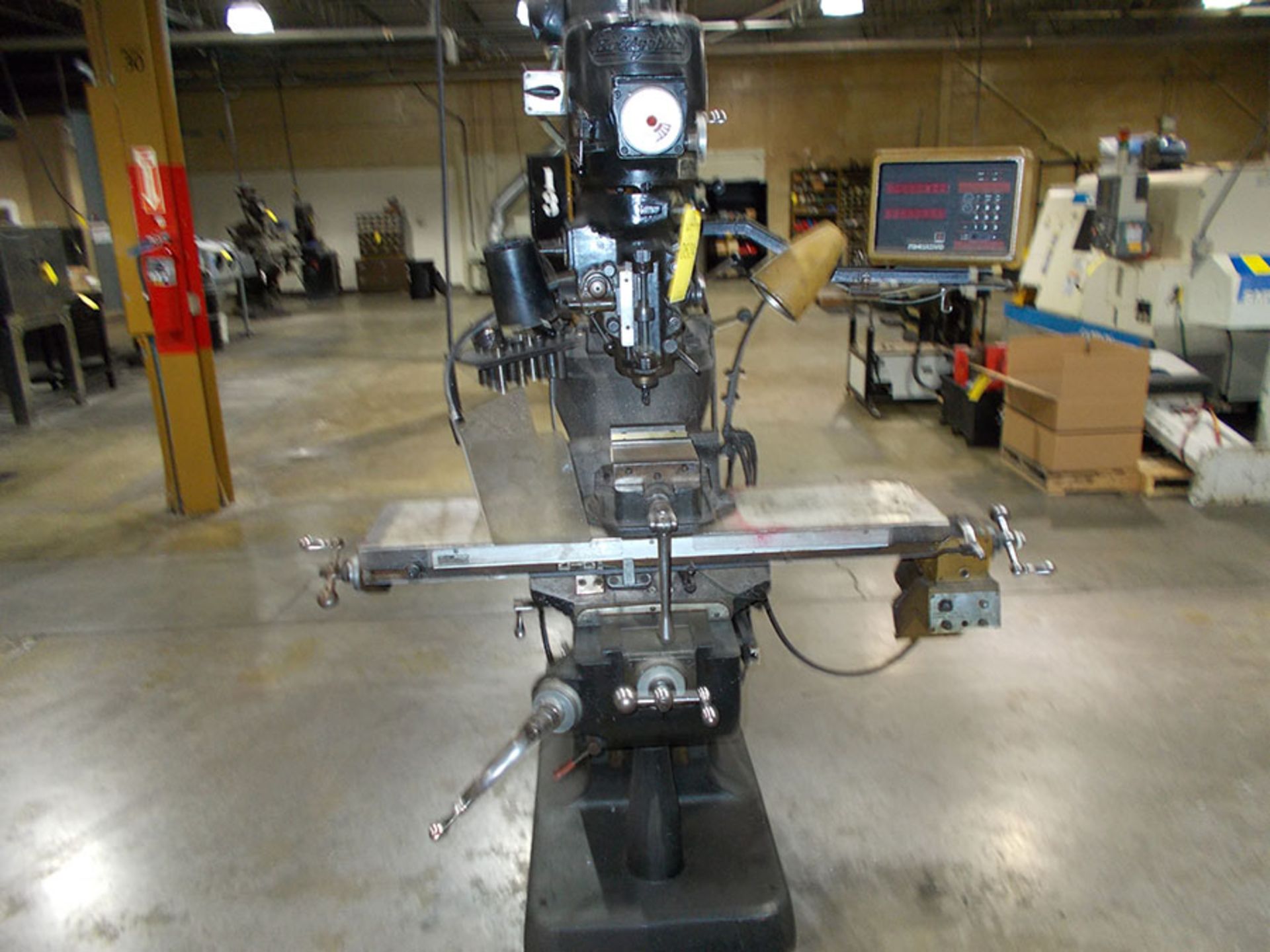 BRIDGEPORT MILLING MACHINE DRIVE; S/N 36627, MINI WIZARD CONTROLLER, 230V, 3-PHASE, WITH MACHINE