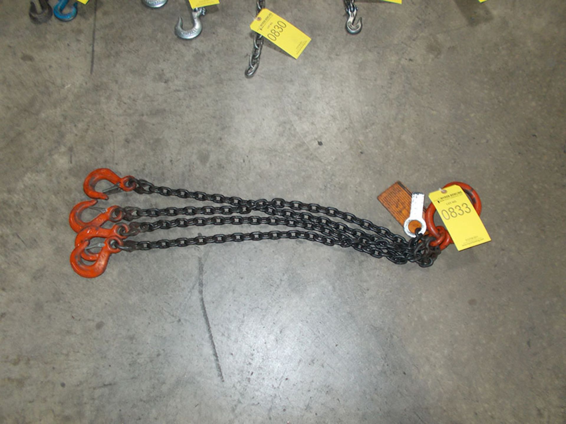 BRANCHES 4' CHAIN 4-WAY RATED 9,100 LB.