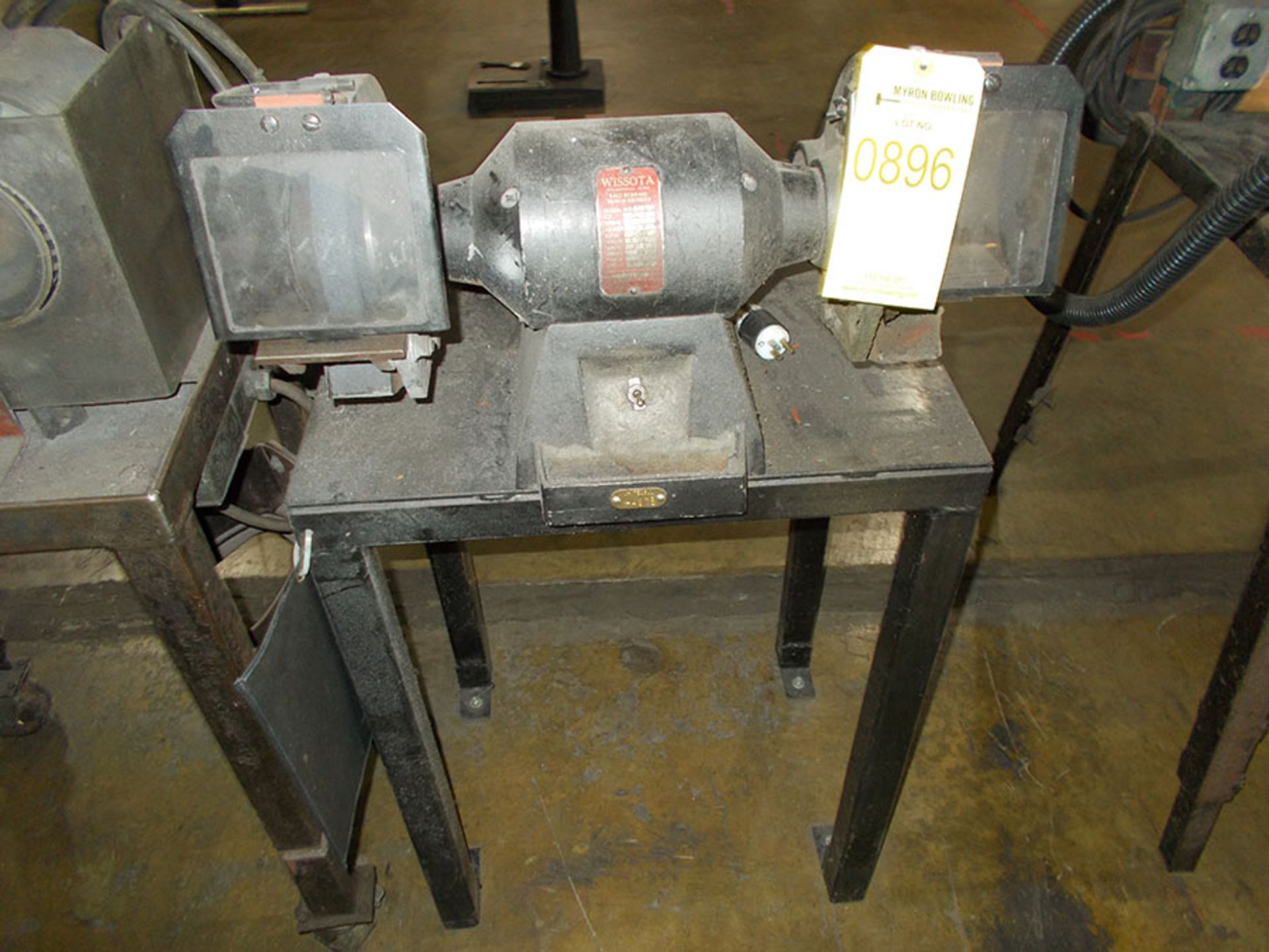 WISSOTA BENCH GRINDER; MODEL E-8, 3/4 HP, 115V