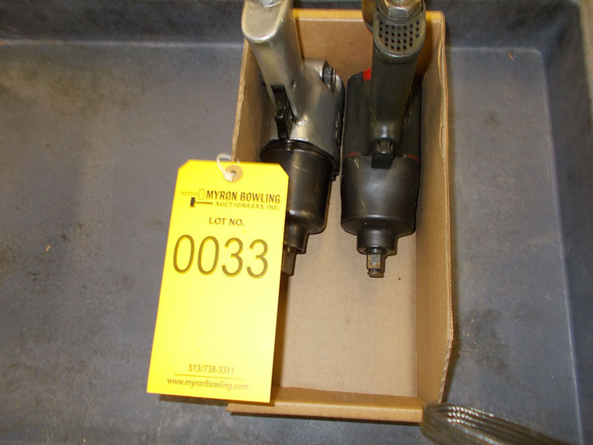 (2) INGERSOLL RAND 1/2'' DRIVE PNEUMATIC IMPACT GUNS