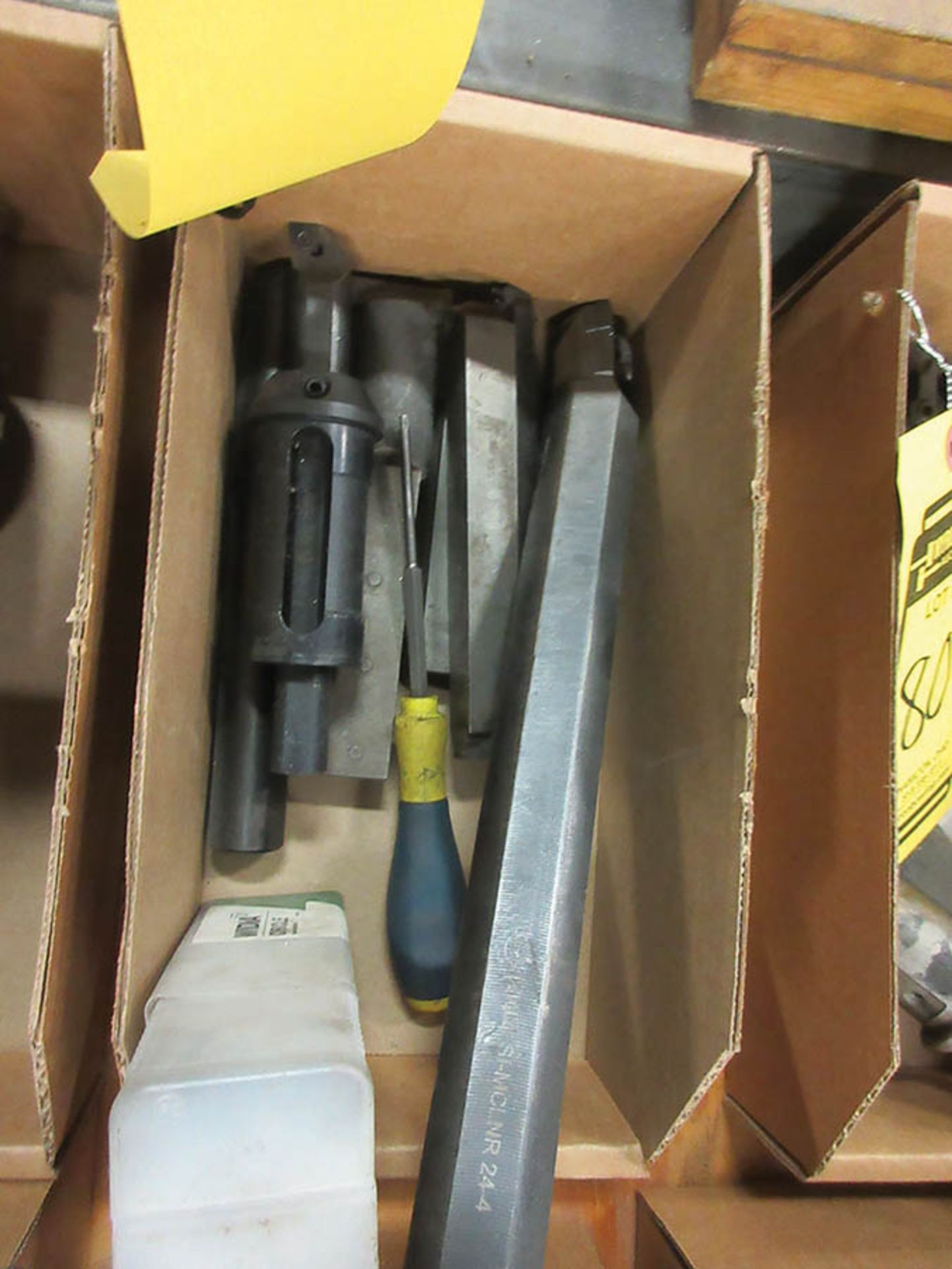 BORING BARS, TOOL HOLDERS, AND ASSORTED TOOLING