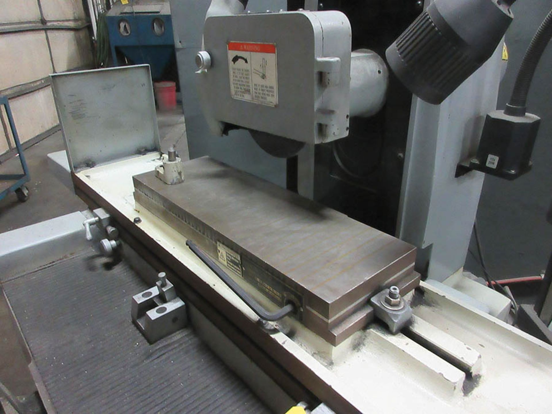 CHEVALIER FSG-618M HAND FEED SURFACE GRINDER, S/N A3950007, 2-HP, KINJUNG 6'' X 18'' MAGNETIC CHUCK, - Image 3 of 3