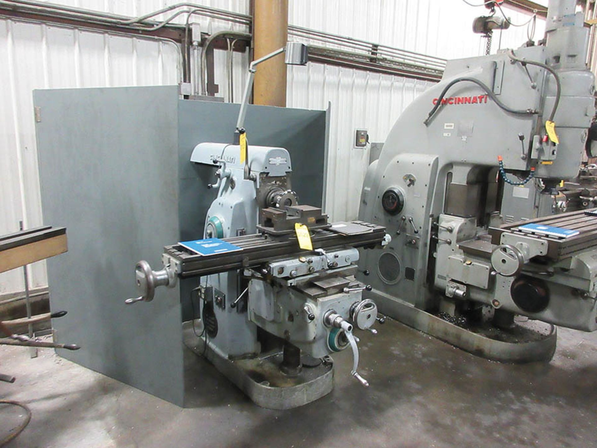 CINCINNATI HORIZONTAL MILLING MACHINE, MODEL NO.2 ML, SN 5J2U1V-57-R, 54" X 10" TABLE KNEE BED - Image 2 of 9