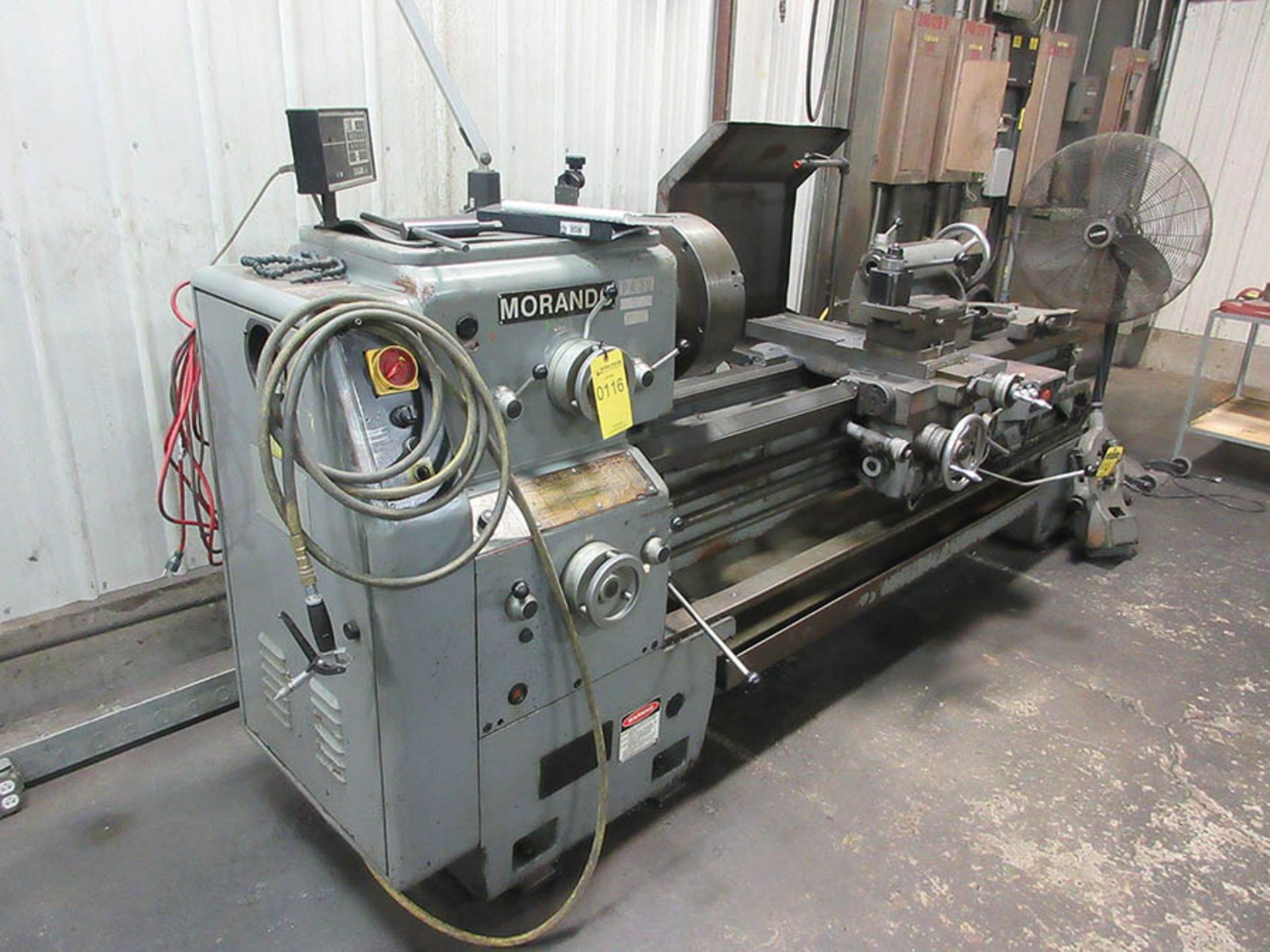 MORANDO PA-30 HORIZONTAL ENGINE LATHE - Image 2 of 11