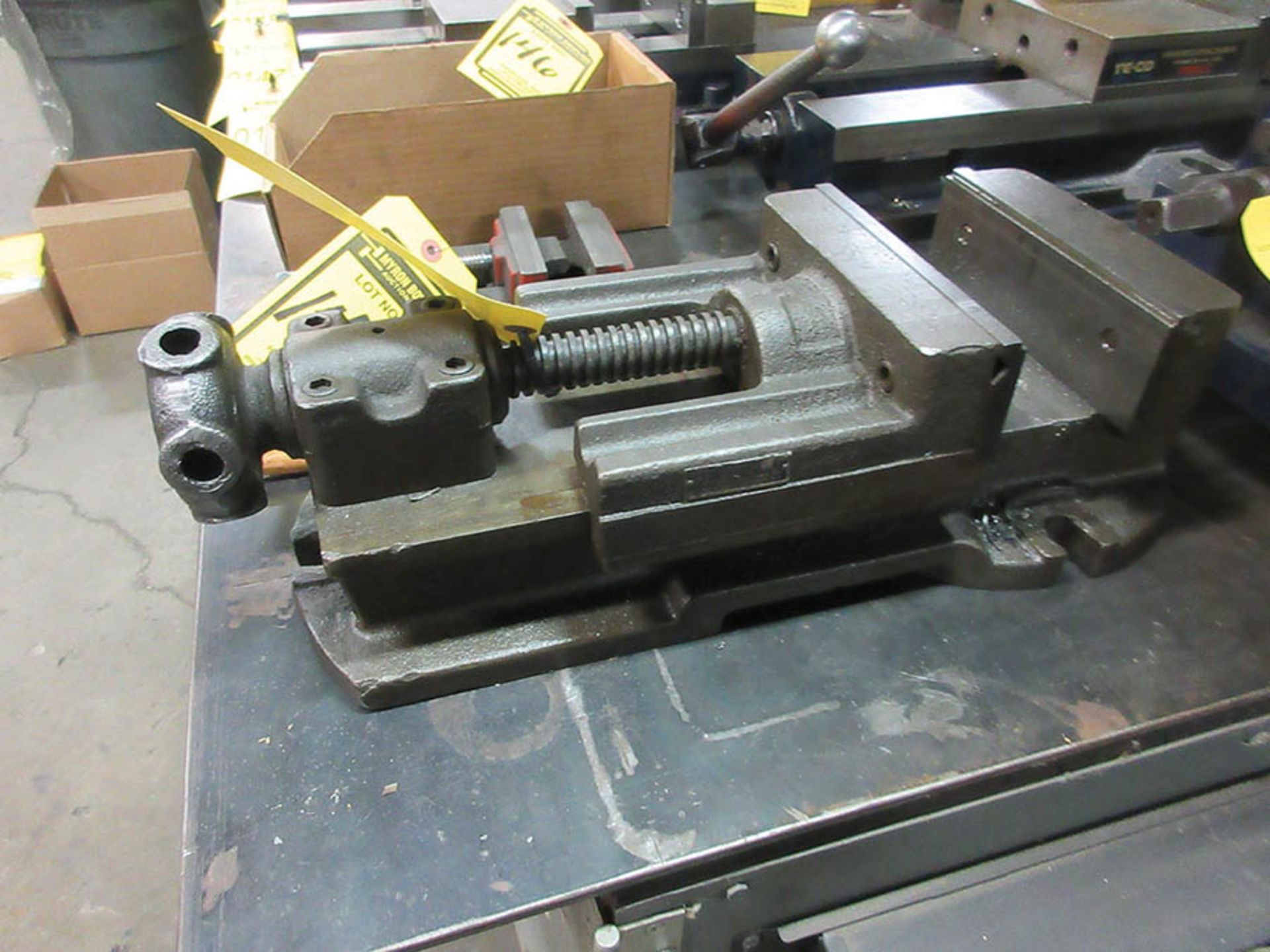 GEM VISE NO. 4 6 1/2'' MACHINE VISE & 4'' VISE