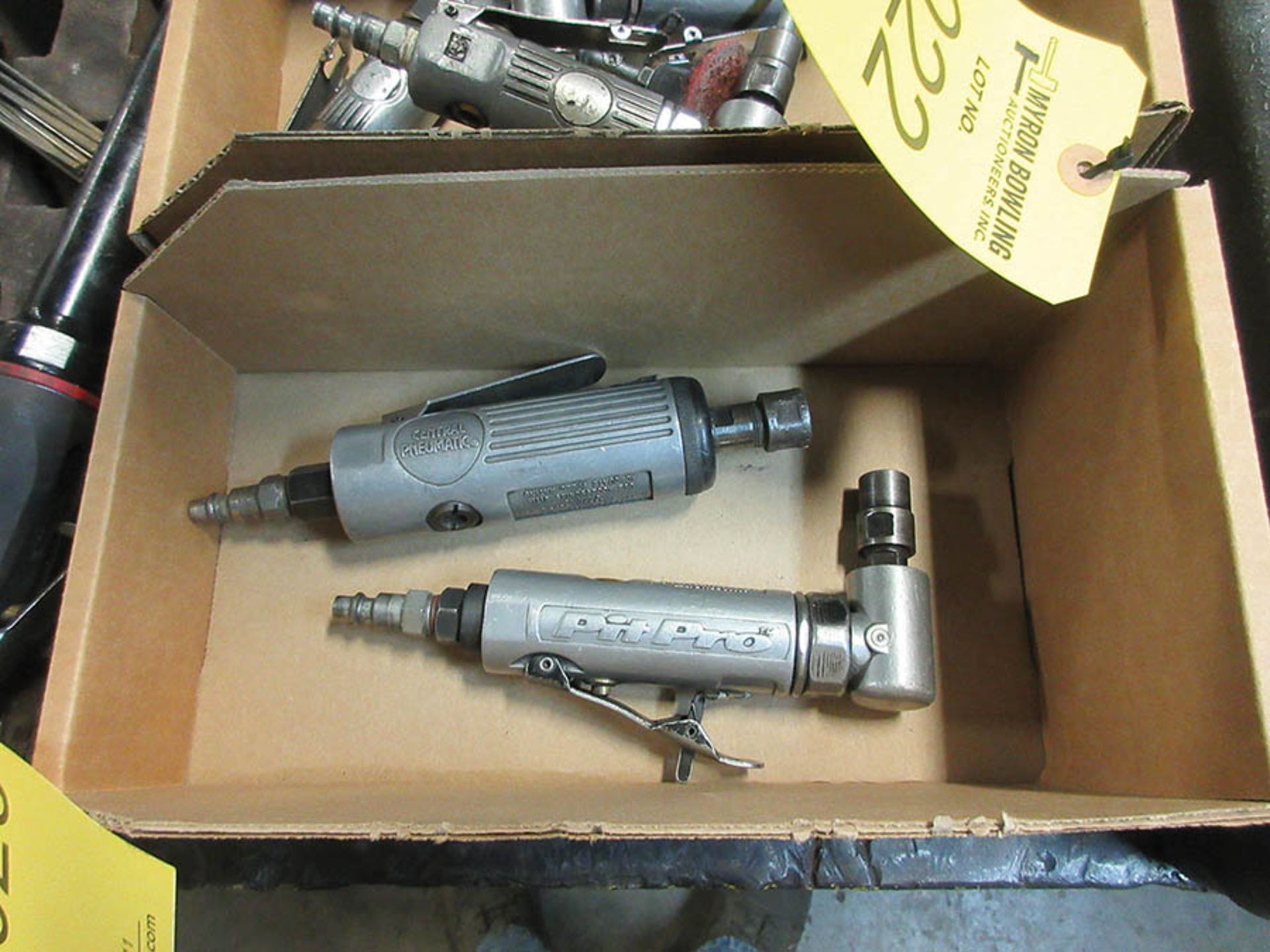 (2) 1/4'' PNEUMATIC DIE GRINDERS