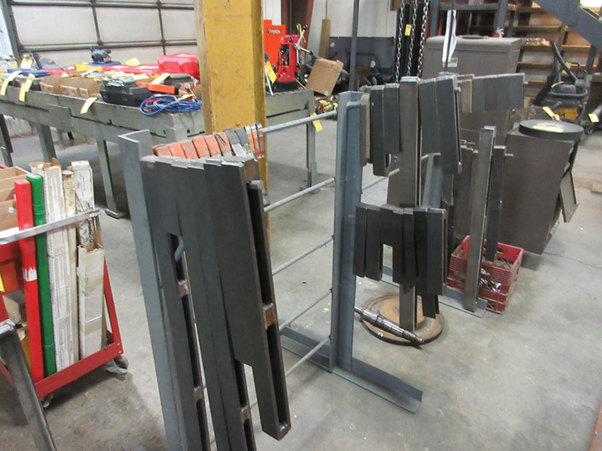 RACK W/ HOLD-DOWN BARS AND CLAMPS - Image 2 of 6