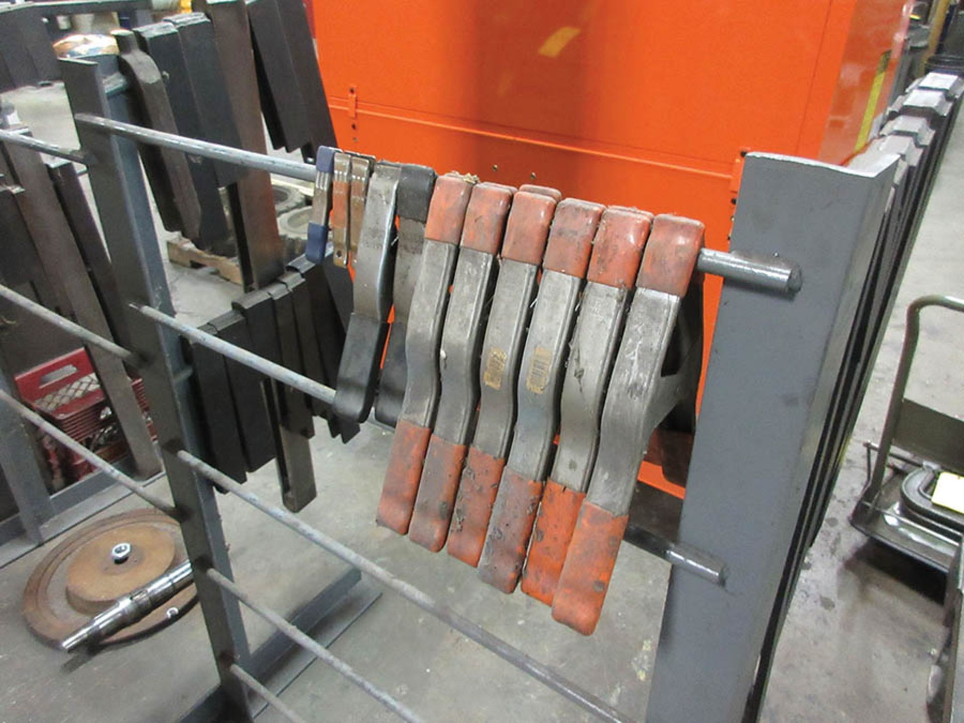 RACK W/ HOLD-DOWN BARS AND CLAMPS - Image 6 of 6