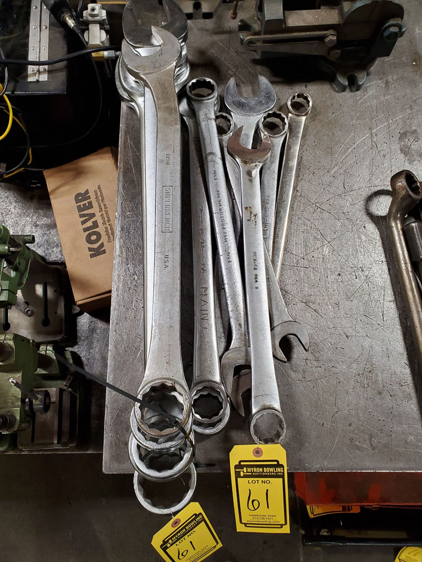 LOT OF ASSORTED COMBINATION WRENCHES - Image 6 of 6