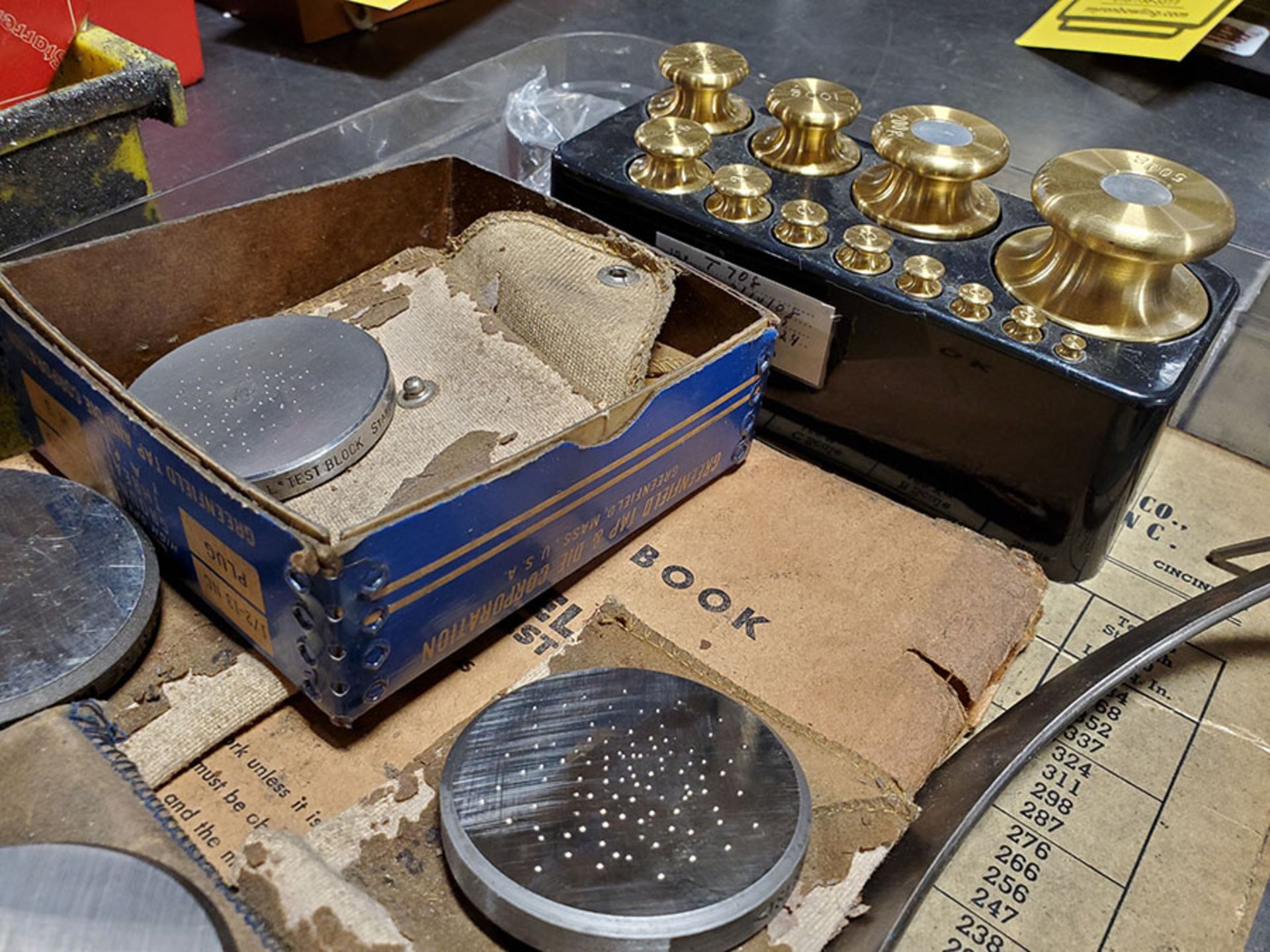 LOT OF ROCKWELL HARDNESS TESTERS & SET OF WEIGHTS - Image 2 of 4