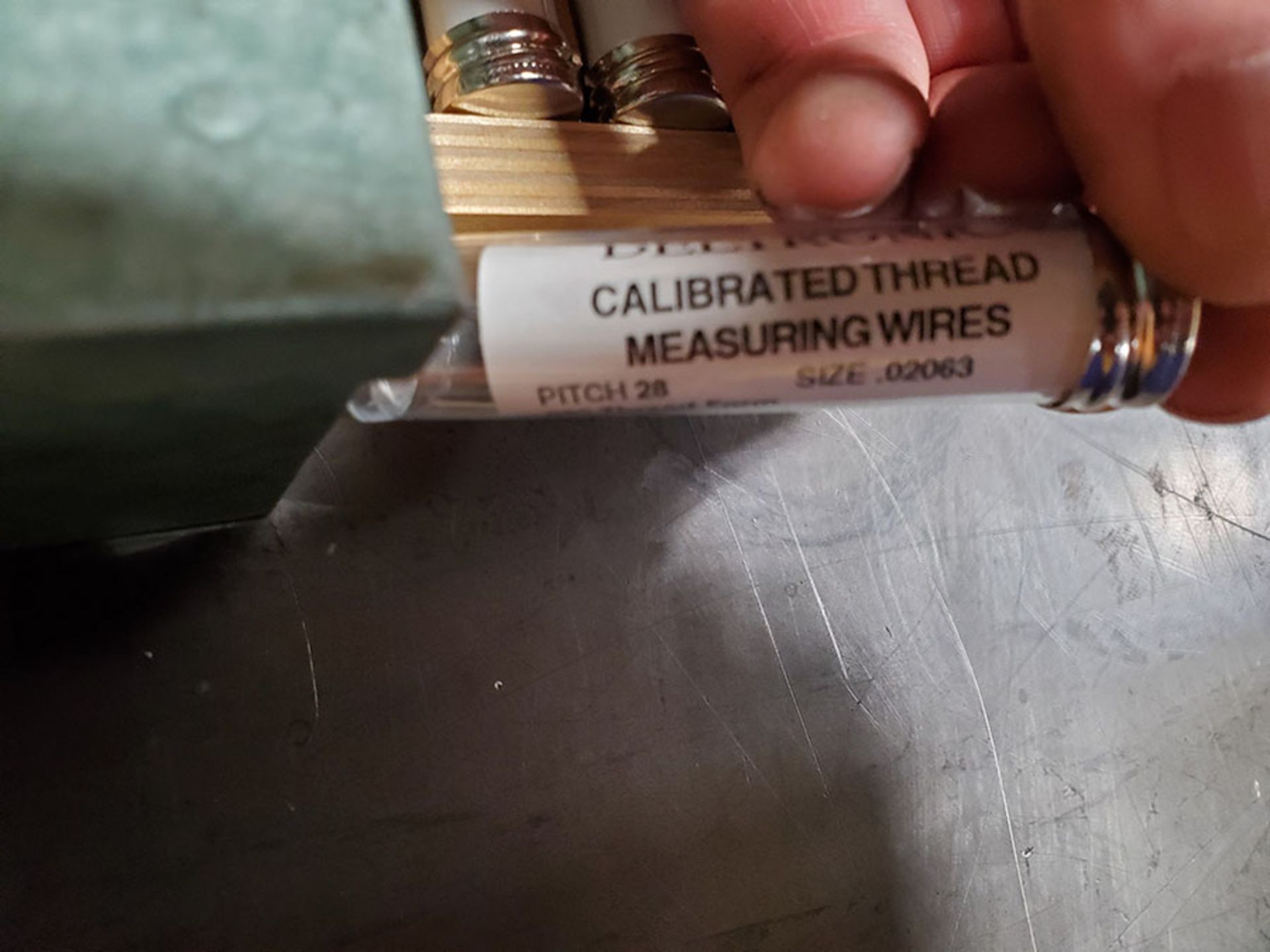 LOT OF DELTRONIC CALIBRATED THREAD MEASURING WIRES - Image 2 of 8