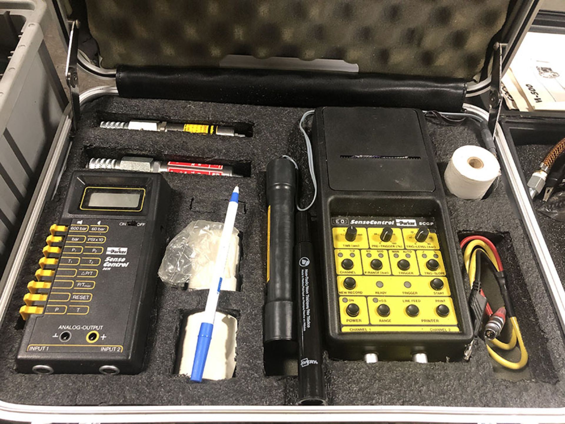 PARKER SENSE CONTROL SCGP PORTABLE HYDRAULIC DIAGNOSTIC SYSTEM