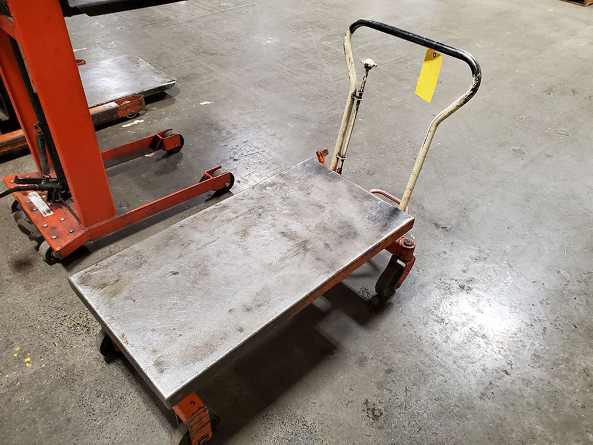 BISHAMON HYDRAULIC SCISSOR LIFT DIE CART - Image 6 of 6