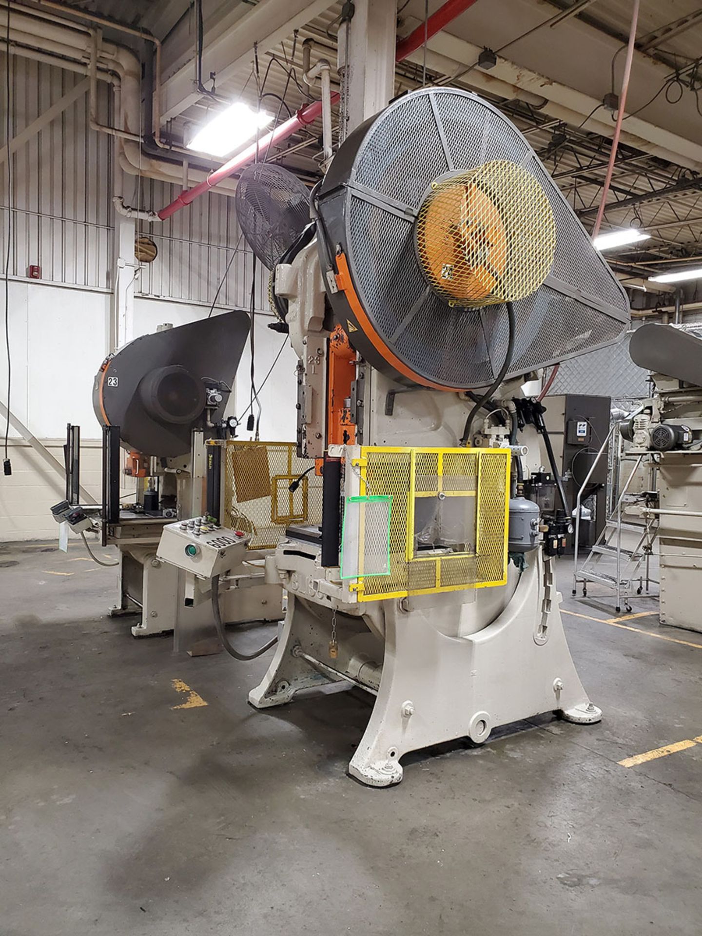 DENNISON ABEX MULTIPRESS 35-TON CAPACITY; MODEL FL35-30HC0592E-HWI CR4516, S/N 24442, 3,665 MAX PSI, - Image 12 of 15