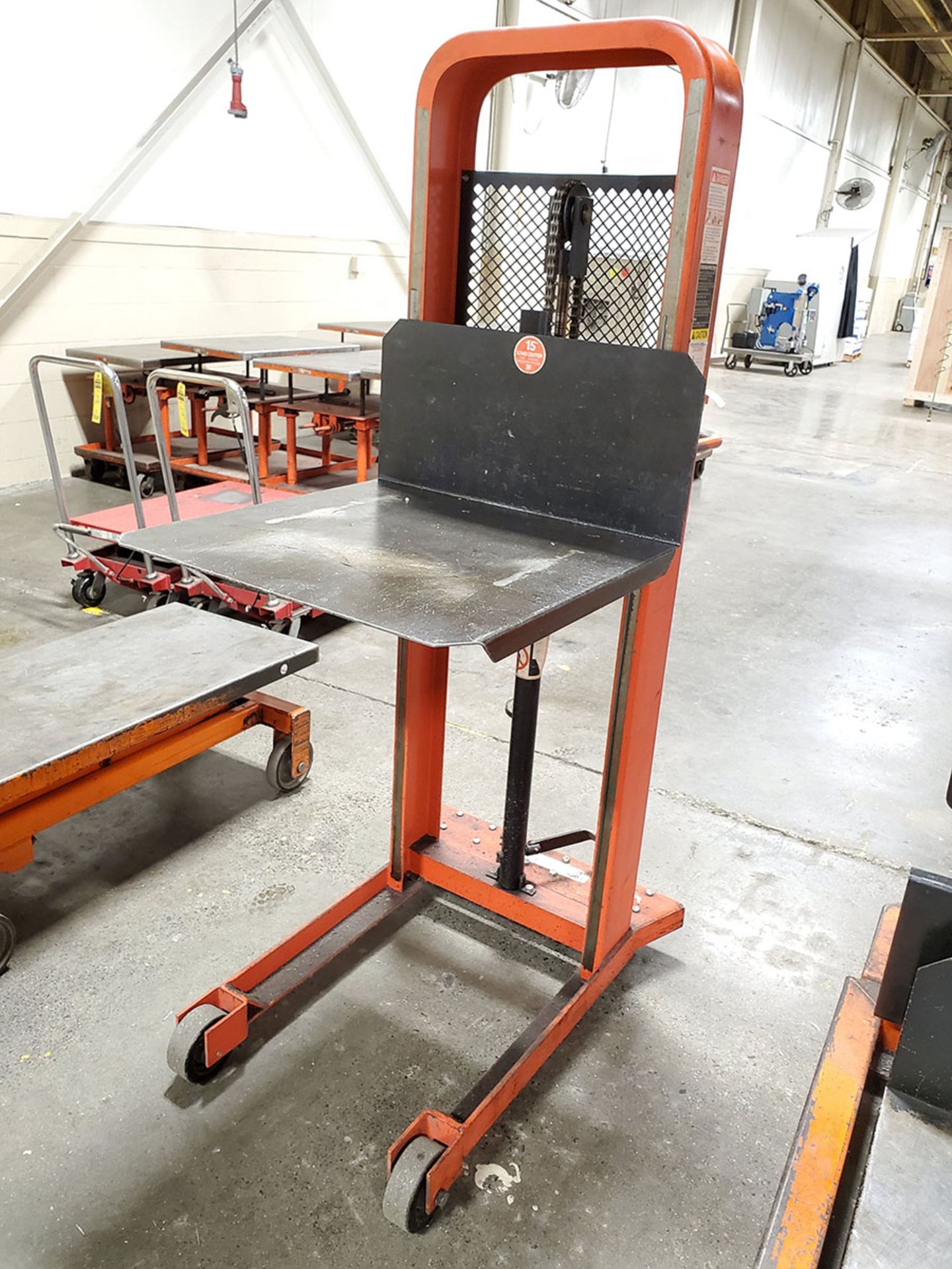 PRESTO HYDRAULIC DIE LIFT CART - Image 2 of 5