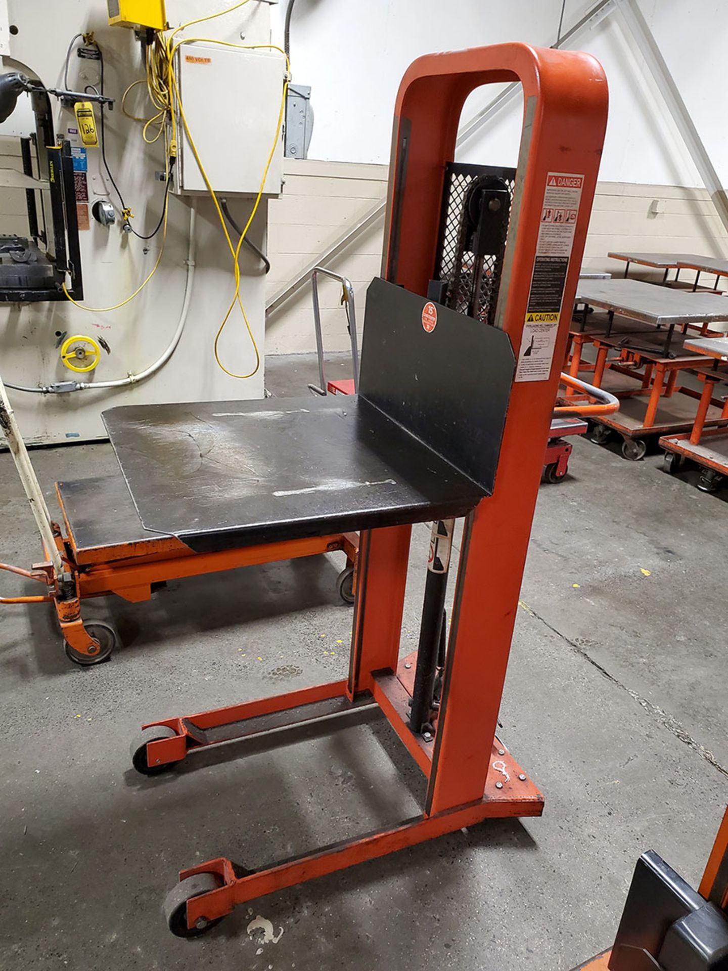 PRESTO HYDRAULIC DIE LIFT CART - Image 3 of 5