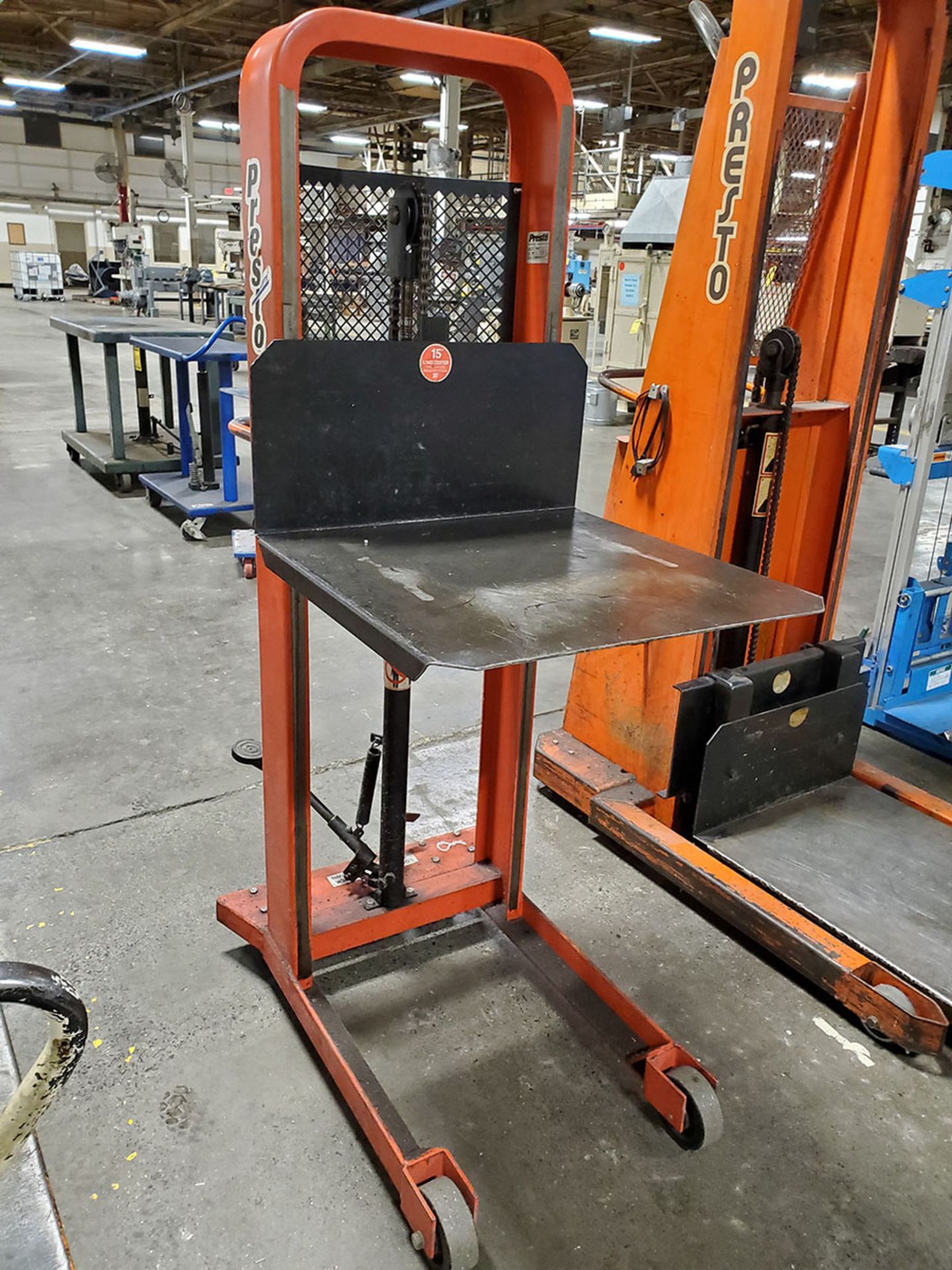 PRESTO HYDRAULIC DIE LIFT CART