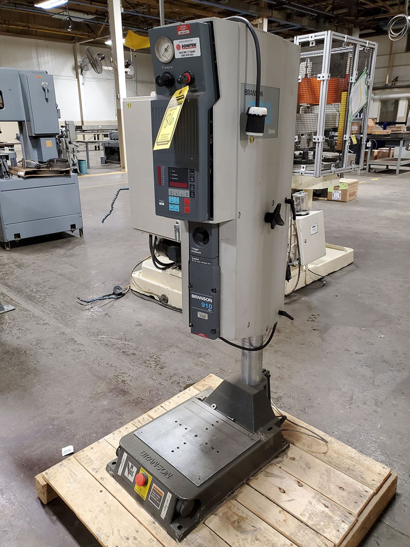 FORWARD TECHNOLOGY INDUSTRIES ULTRA SONIC WELDER; TYPE MSO, NO. M606120149 & BRANSON 900 SERIES - Image 8 of 10