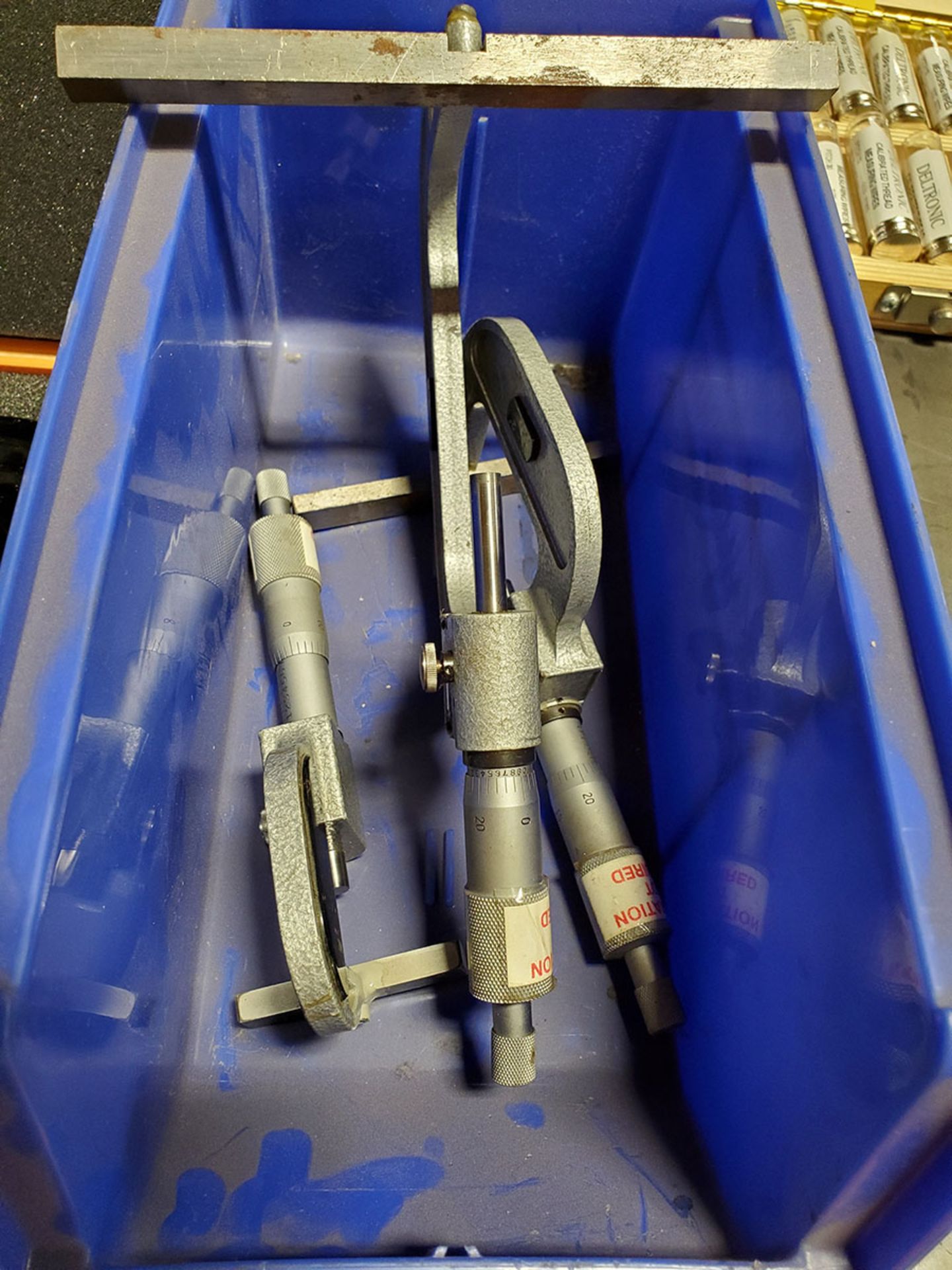 LOT OF (4) SMALL O.D. MICROMETERS