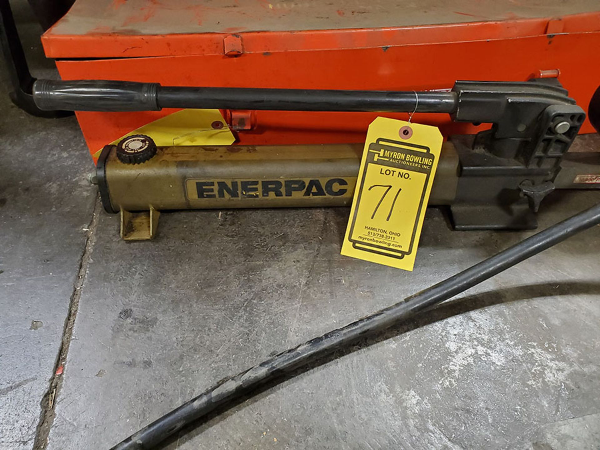 ENERPAC & HEIN WERNER HYDRAULIC RAM SETS - Image 2 of 10