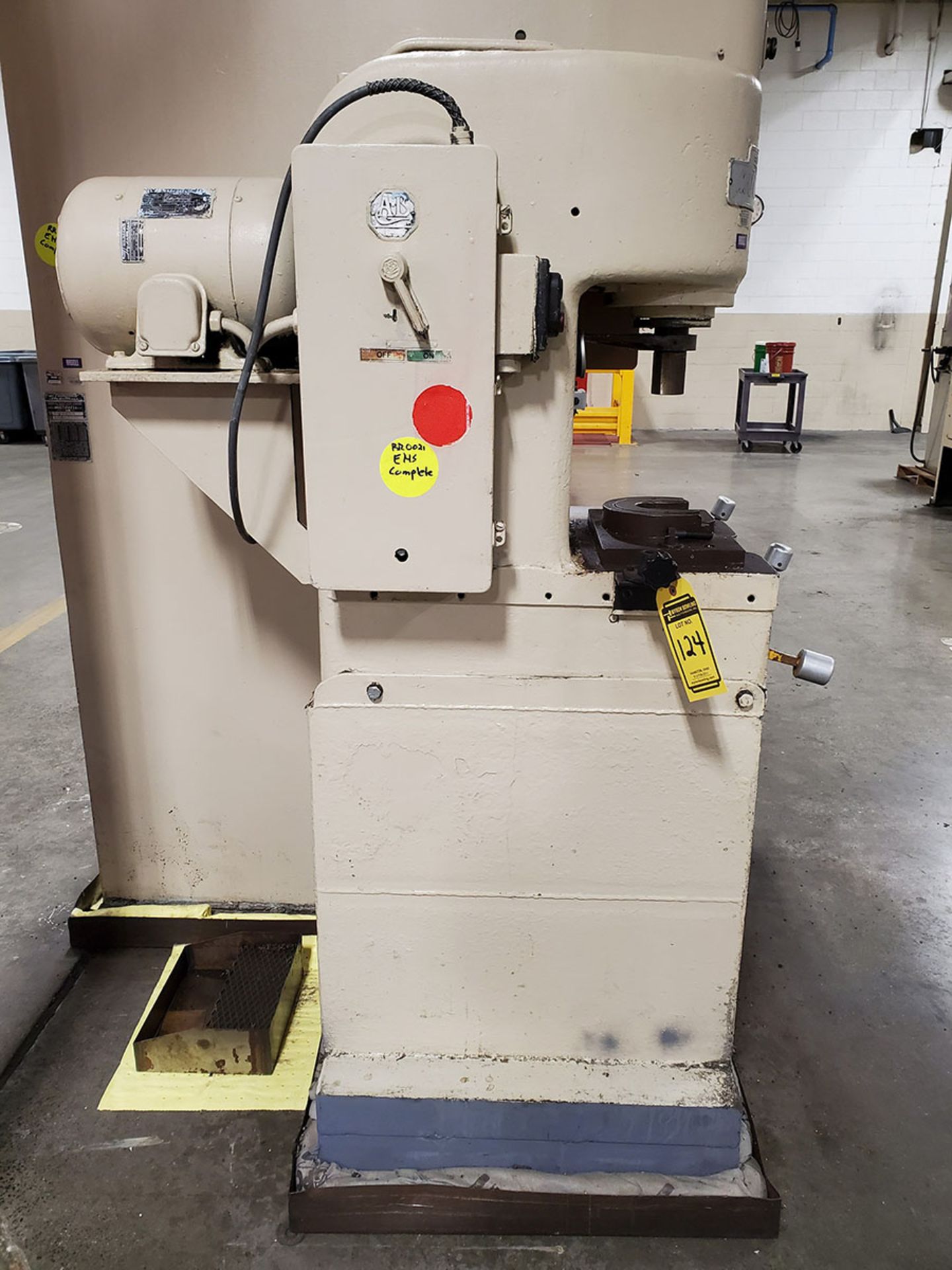 DENISON HYDRAULIC MULTIPRESS 4-TON CAPACITY OPEN GAP; MODEL DF4C01C17S02, S/N 10055-T7 - Image 5 of 8