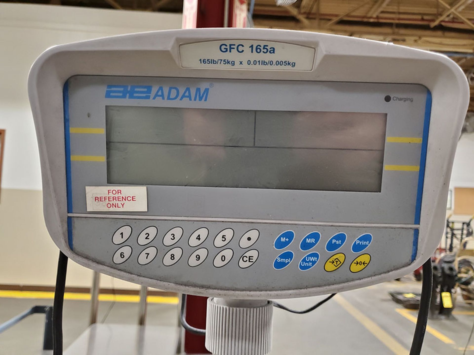 LOT OF (3) AE ADAM DIGITAL SCALE ON ROLLING CART - Image 3 of 5
