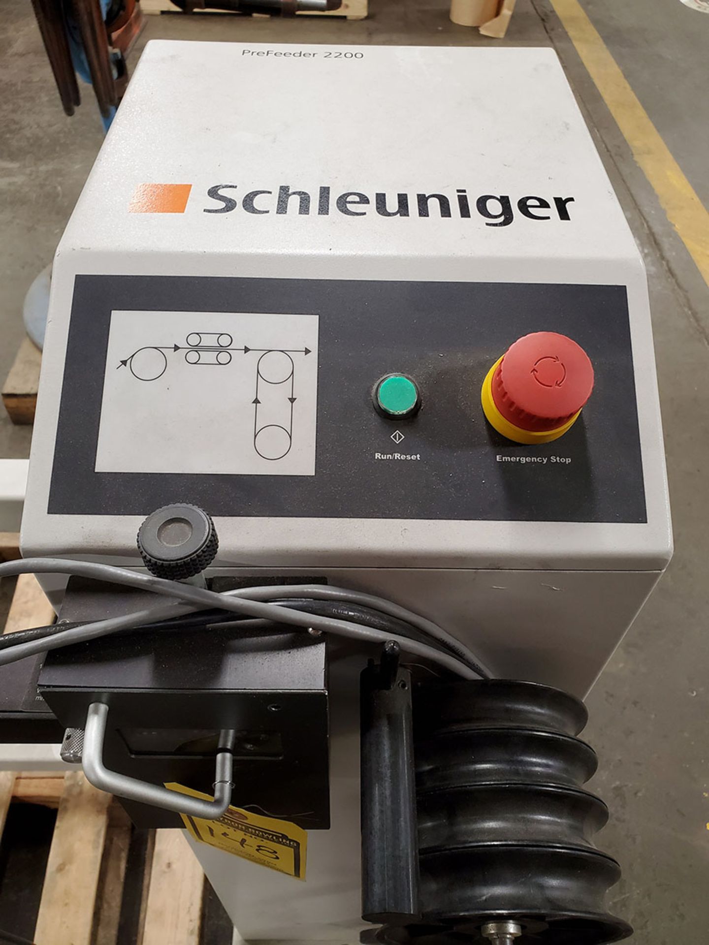 LOT OF SCHLEUNIGER PRE-FEEDER 2200; MODEL 2200, S/N 1590, 6.3 AMP/4.0 AMP - Image 3 of 9