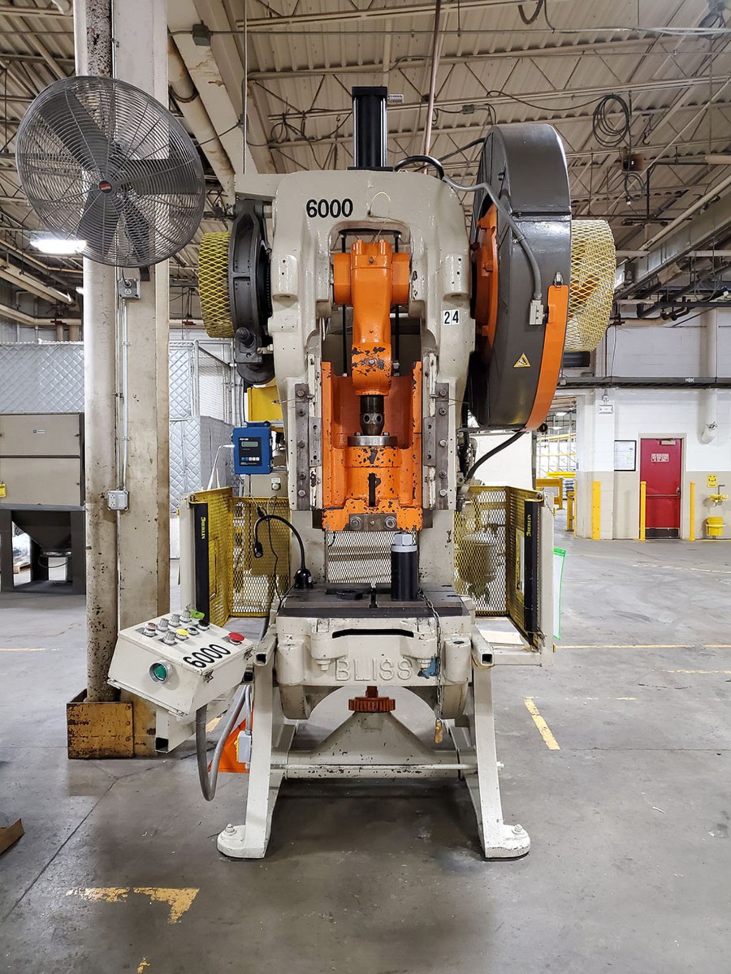 DENNISON ABEX MULTIPRESS 35-TON CAPACITY; MODEL FL35-30HC0592E-HWI CR4516, S/N 24442, 3,665 MAX PSI, - Image 14 of 15