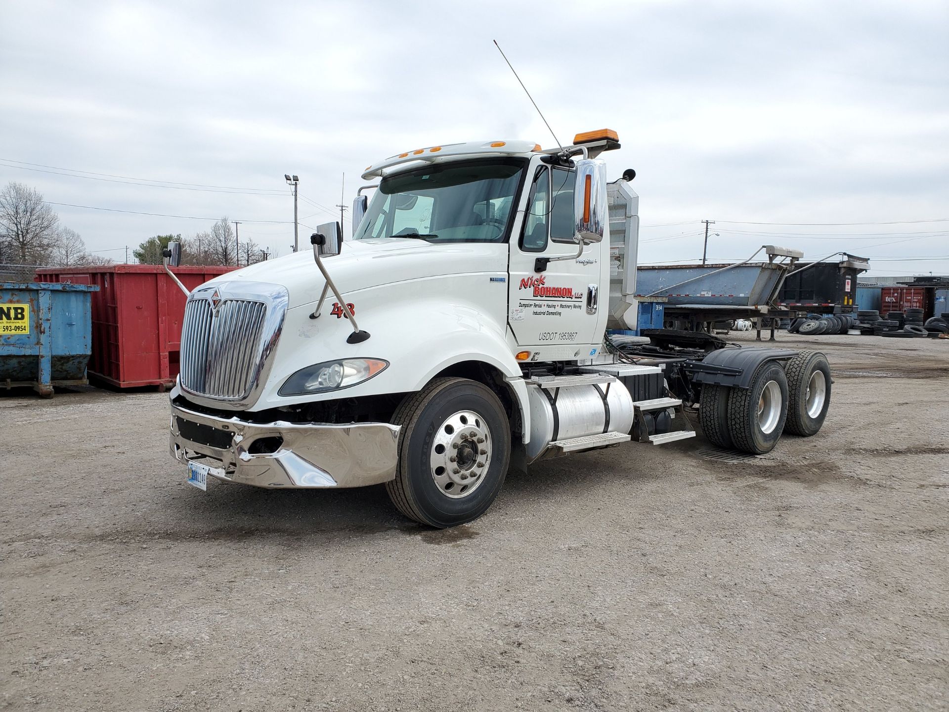 (2012) NAVISTAR INTERNATIONAL TRACTOR SEMI, VIN 1HSDJSJROCJ114576, EATON 13-SPEED TRANS., DUAL AXLE, - Image 6 of 22