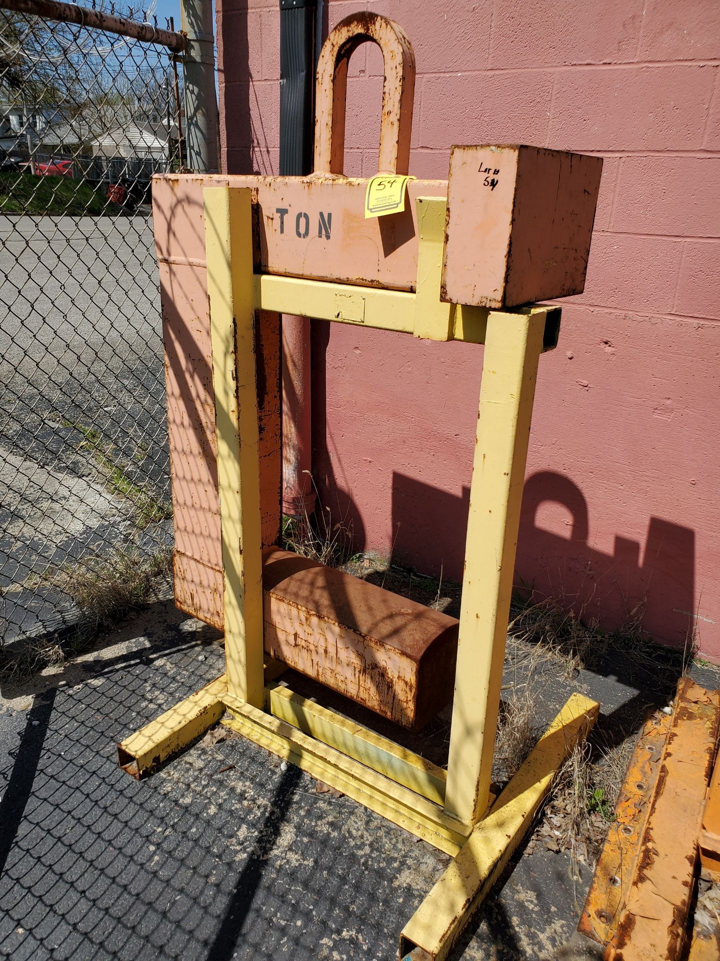 10-TON COIL CADDY CRANE ATTACHMENT, MODEL 9348LCD - Image 2 of 5