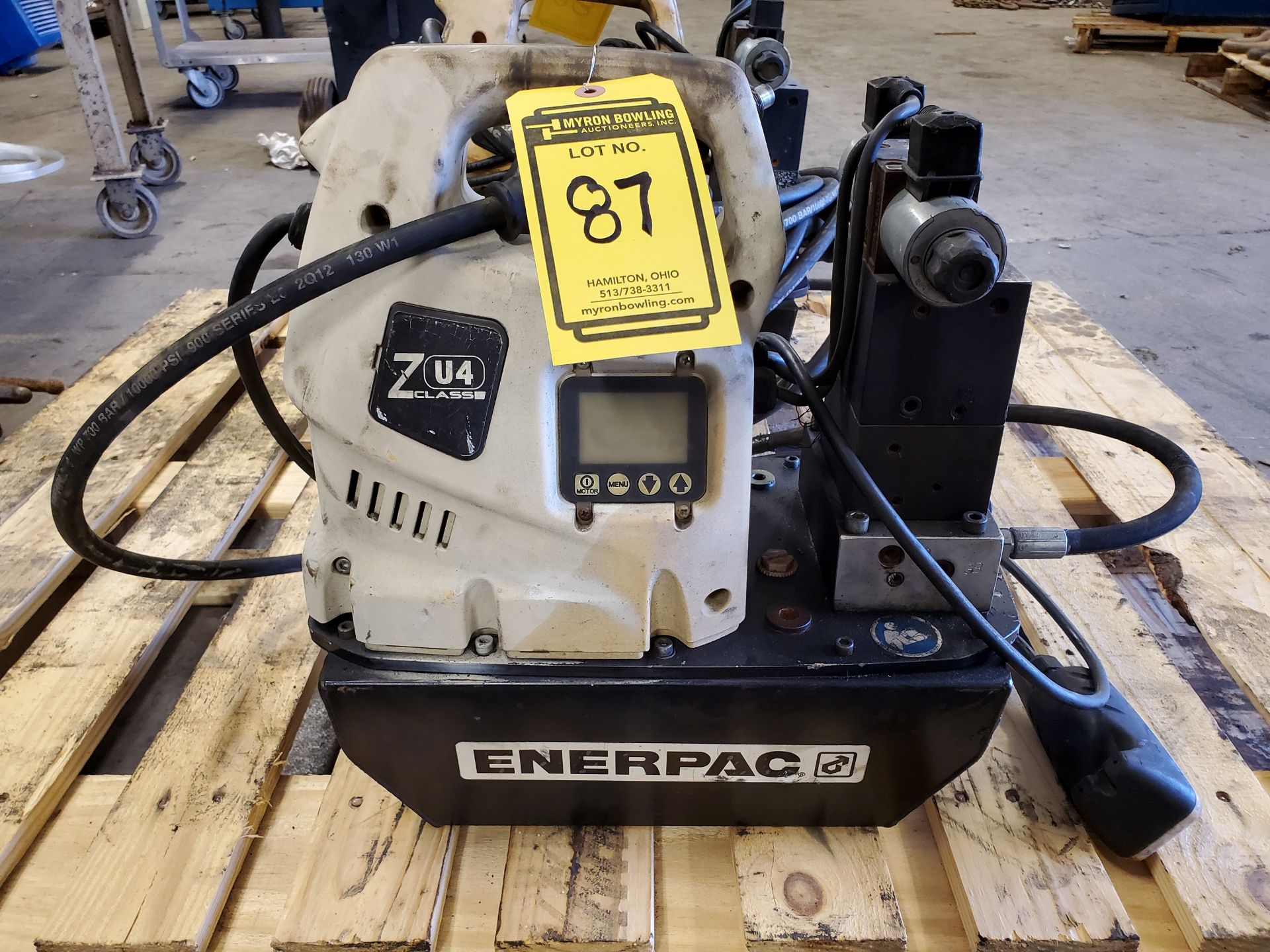 ENERPAC Z CLASS U4 HYDRAULIC UNIT, DIGITAL DISPLAY - Image 2 of 5