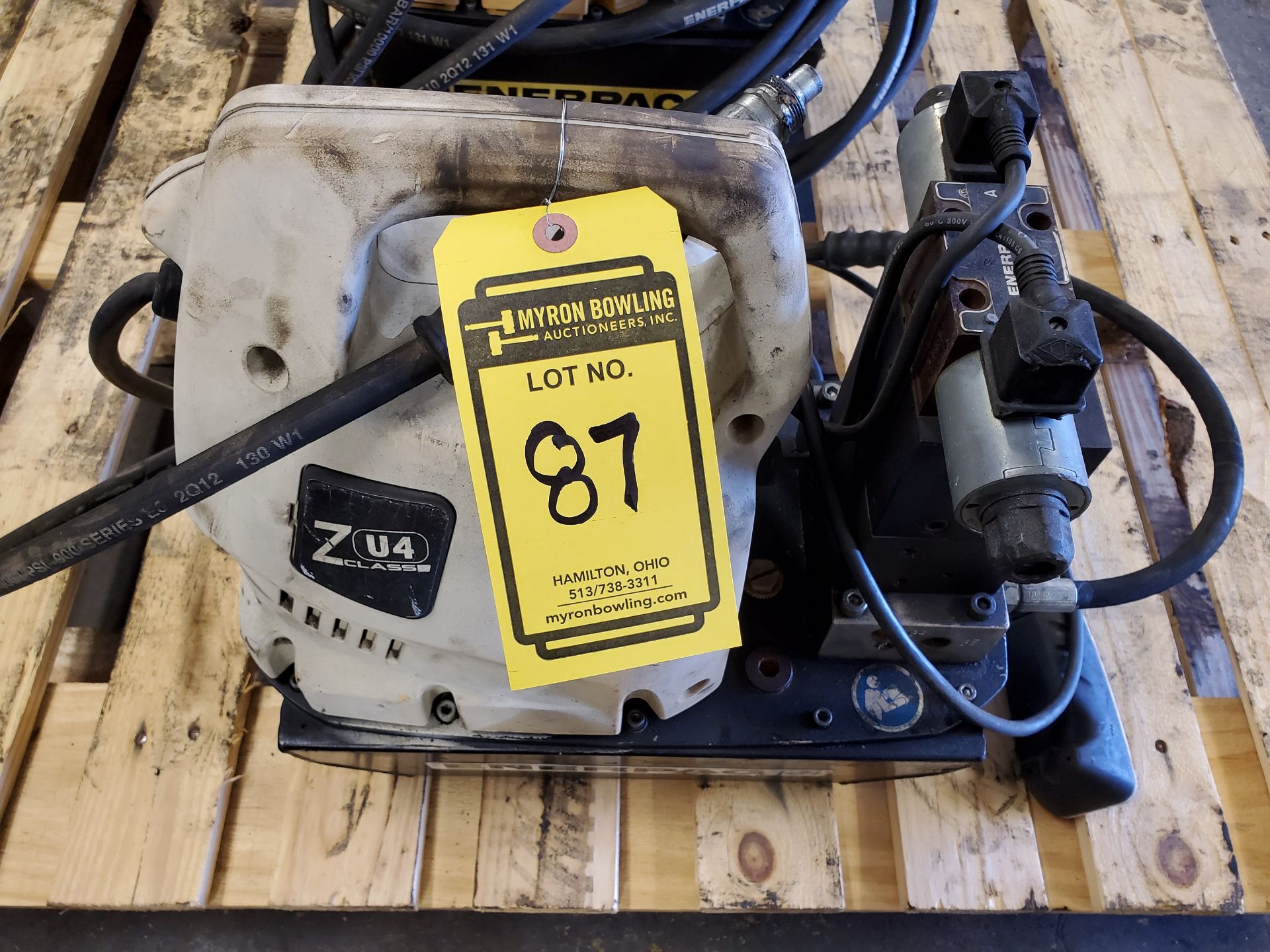 ENERPAC Z CLASS U4 HYDRAULIC UNIT, DIGITAL DISPLAY