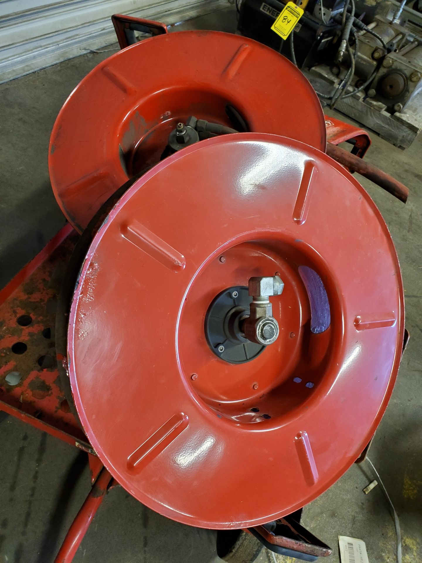 (3) HOSE REELS & LITTLE GIANT UTILITY CART - Image 5 of 5