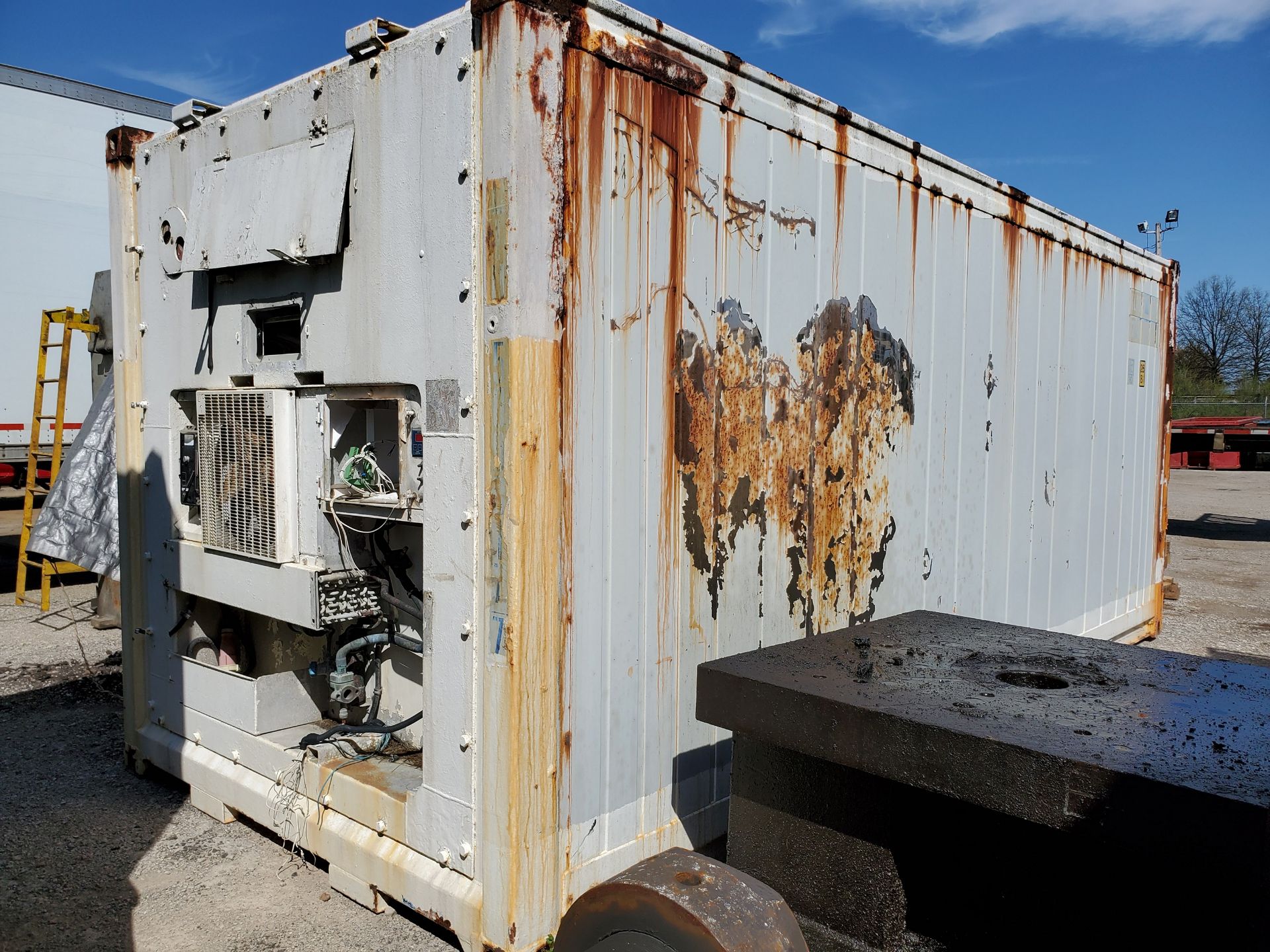 REFRIGERATED CONTAINER, 20', MAX GROSS WEIGHT 59,525 LBS., S/N 101092 - Image 3 of 8