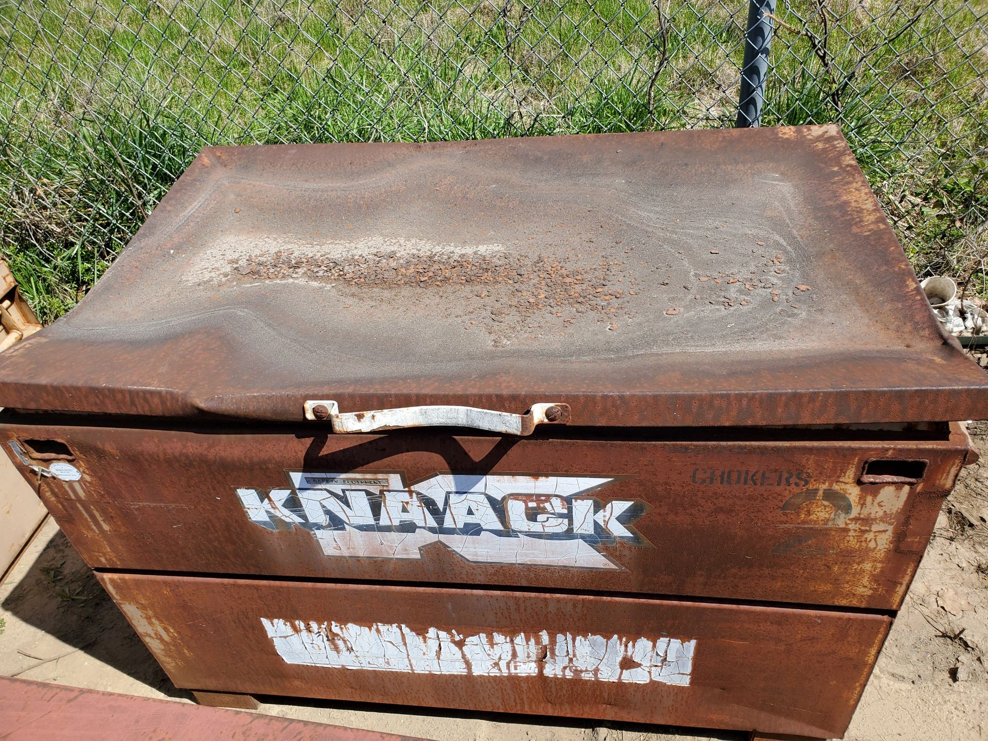 (2) GANG BOXES, JOBOX SLANT LID STYLE, KNAACK 48'' X 30'' X 30'' - Image 2 of 4