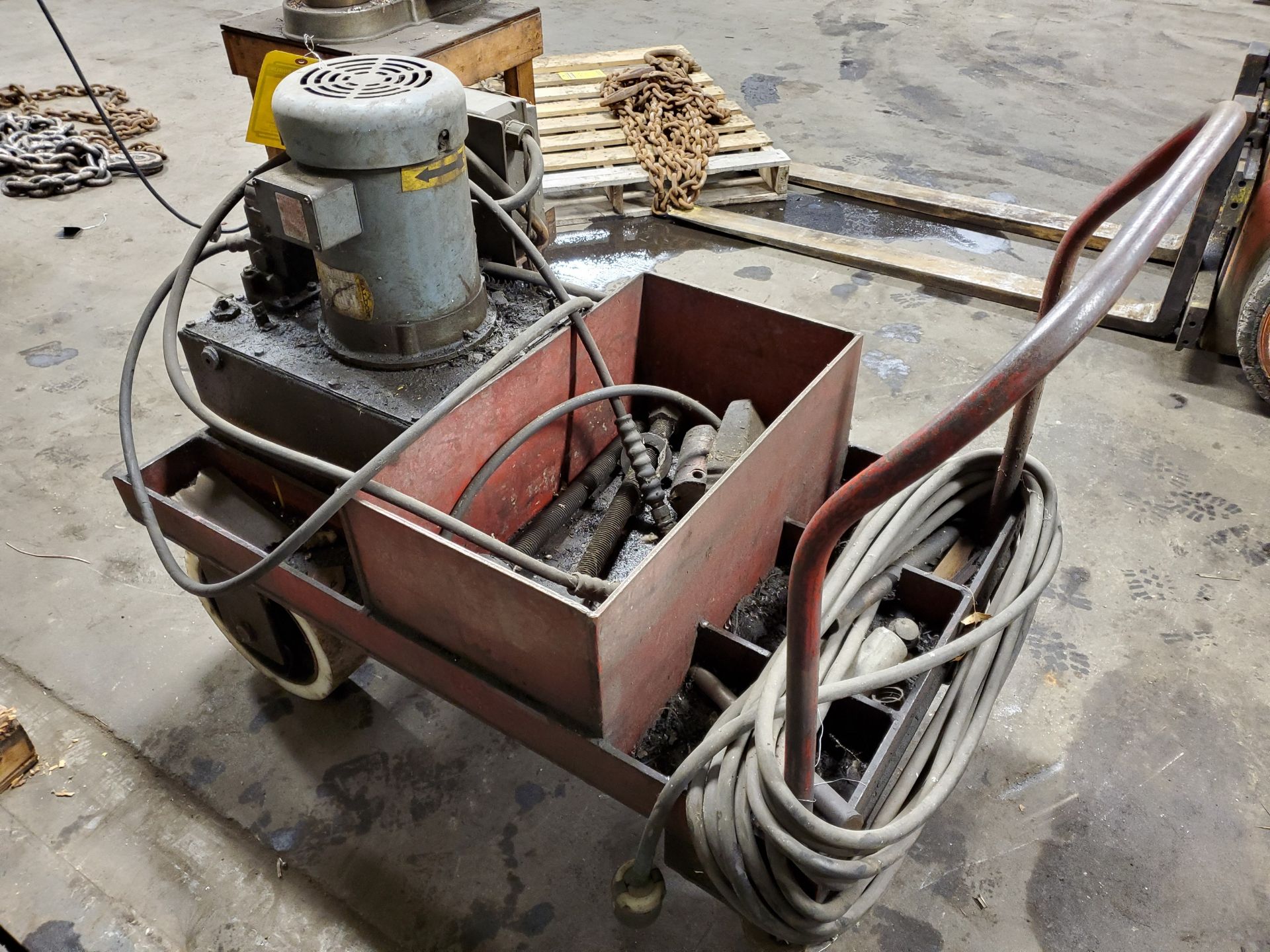 PORTABLE PUMP UNIT 3/4 HP BALDOR MOTOR & PORTABLE PUMP UNIT 3 HP BALDOR MOTOR - Image 6 of 6