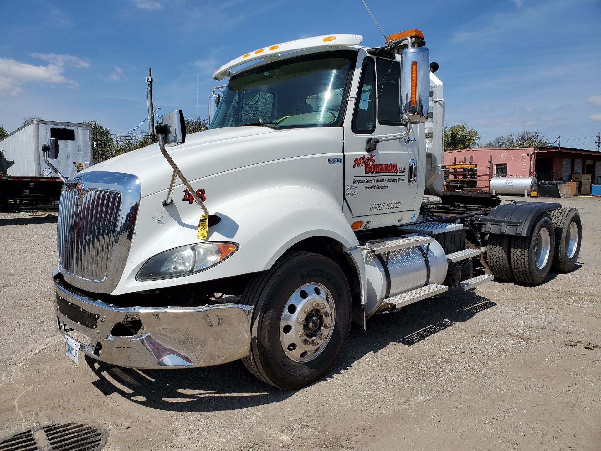 (2012) NAVISTAR INTERNATIONAL TRACTOR SEMI, VIN 1HSDJSJROCJ114576, EATON 13-SPEED TRANS., DUAL AXLE, - Image 7 of 22