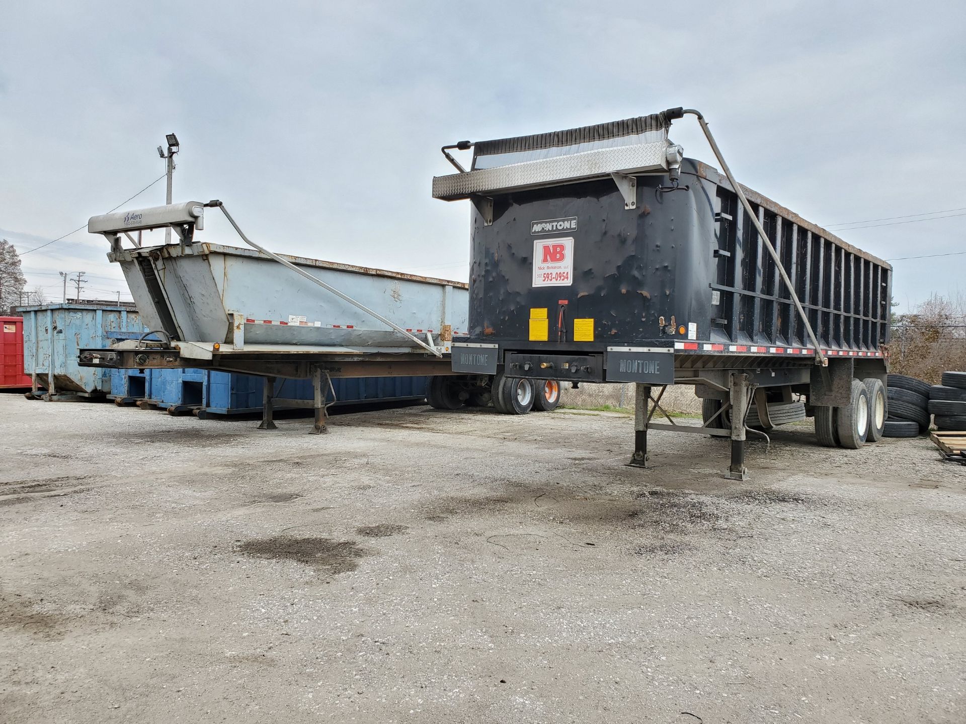 (2007) MONTONE DUMP TRAILER, 75,000 GVWR, MODEL SD30606060, VIN 1M9SD302076567143 - Image 13 of 13