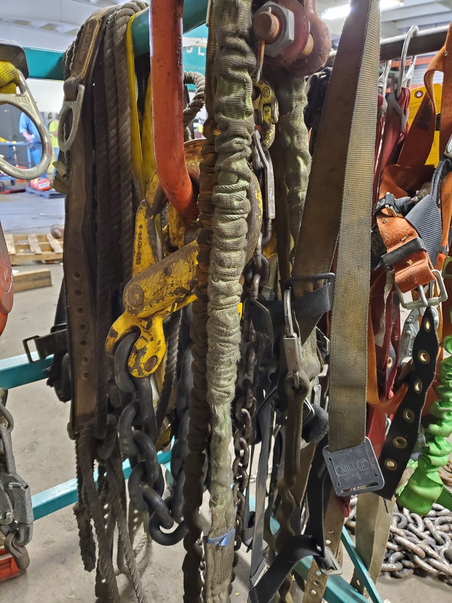 ASSORTED SAFETY HARNESSES, FALL PROTECTION (RACK NOT INCLUDED) - Image 3 of 5