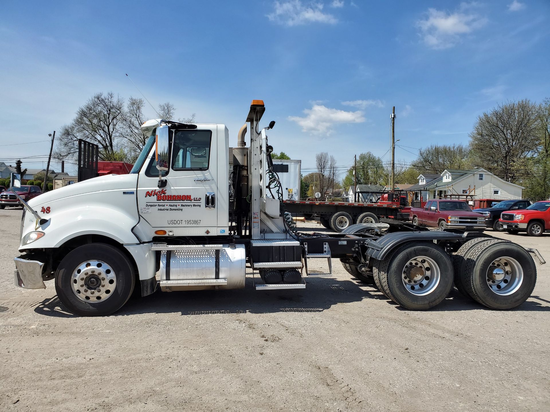 (2012) NAVISTAR INTERNATIONAL TRACTOR SEMI, VIN 1HSDJSJROCJ114576, EATON 13-SPEED TRANS., DUAL AXLE, - Image 4 of 22