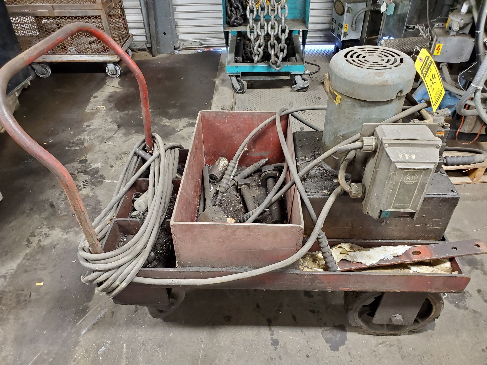 PORTABLE PUMP UNIT 3/4 HP BALDOR MOTOR & PORTABLE PUMP UNIT 3 HP BALDOR MOTOR - Image 3 of 6