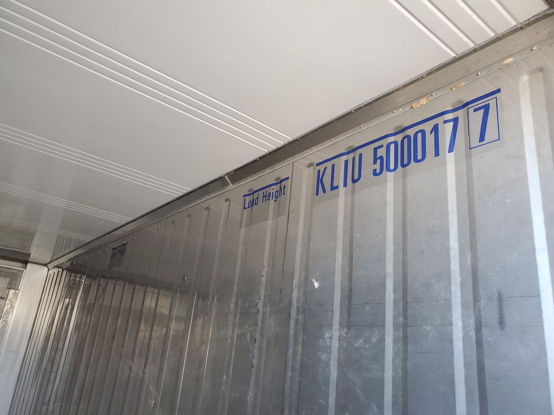 REFRIGERATED CONTAINER, 20', MAX GROSS WEIGHT 59,525 LBS., S/N 101092 - Image 7 of 8