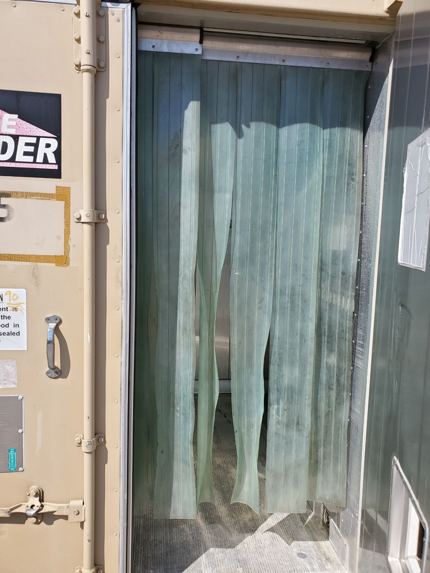 2009 FORCE PROVIDER REFRIGERATED CONTAINER 8' X 8' X 6.5', LESS THAN 200 HOURS - Image 7 of 11