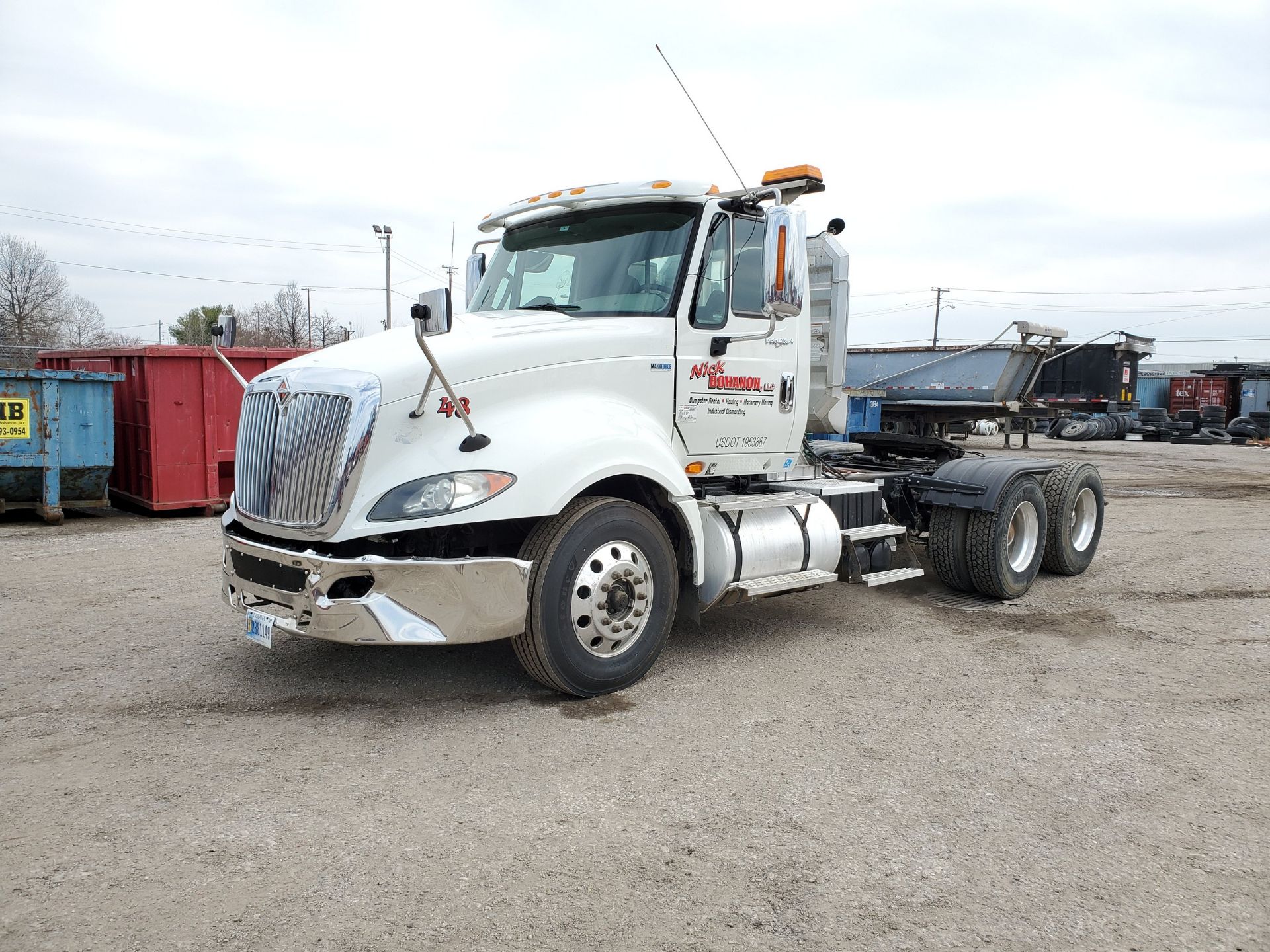 (2012) NAVISTAR INTERNATIONAL TRACTOR SEMI, VIN 1HSDJSJROCJ114576, EATON 13-SPEED TRANS., DUAL AXLE, - Image 3 of 22