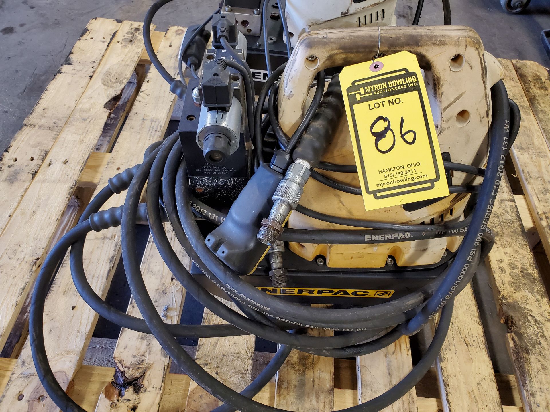 ENERPAC Z CLASS U4 HYDRAULIC UNIT, DIGITAL DISPLAY